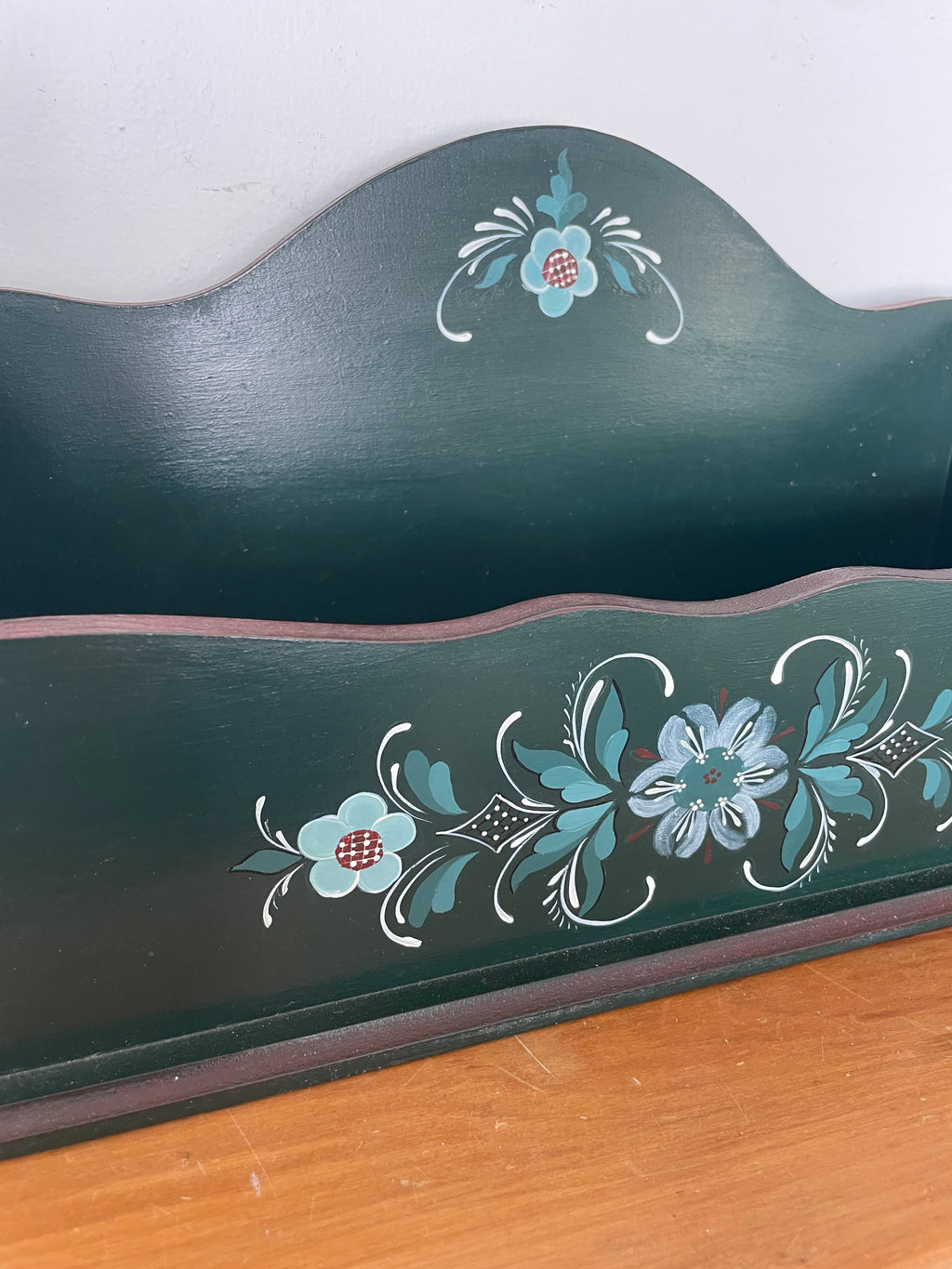 Folk Art Desk Organiser