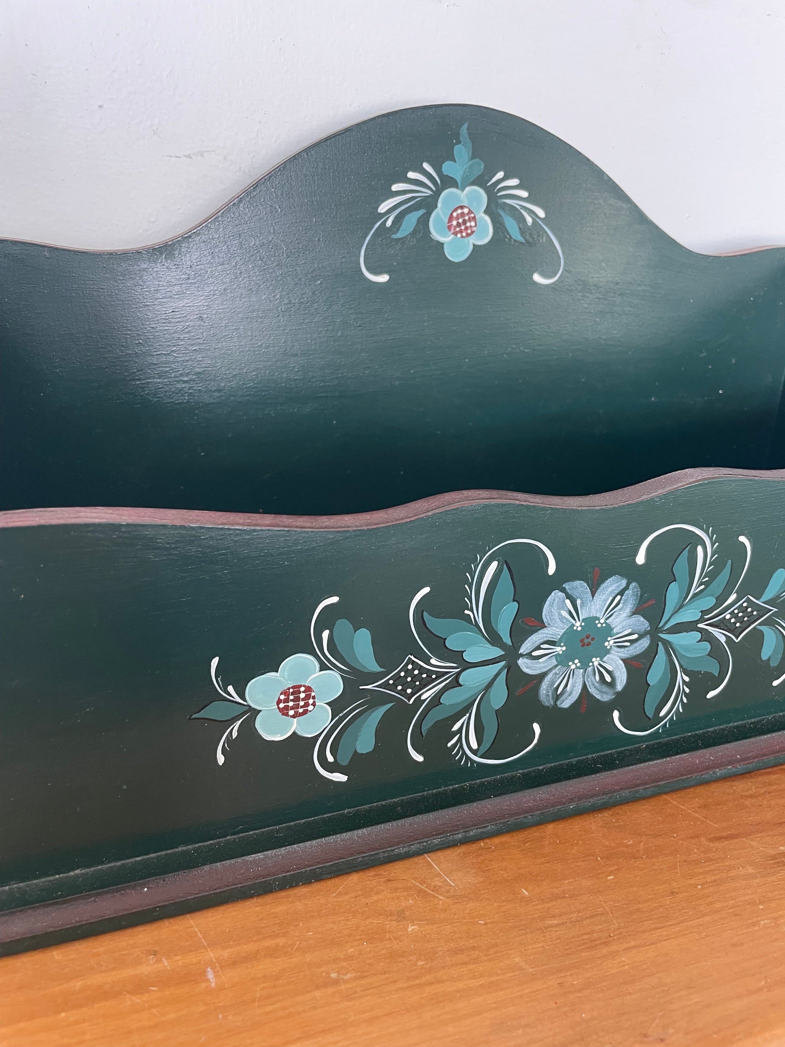 Folk Art Desk Organiser