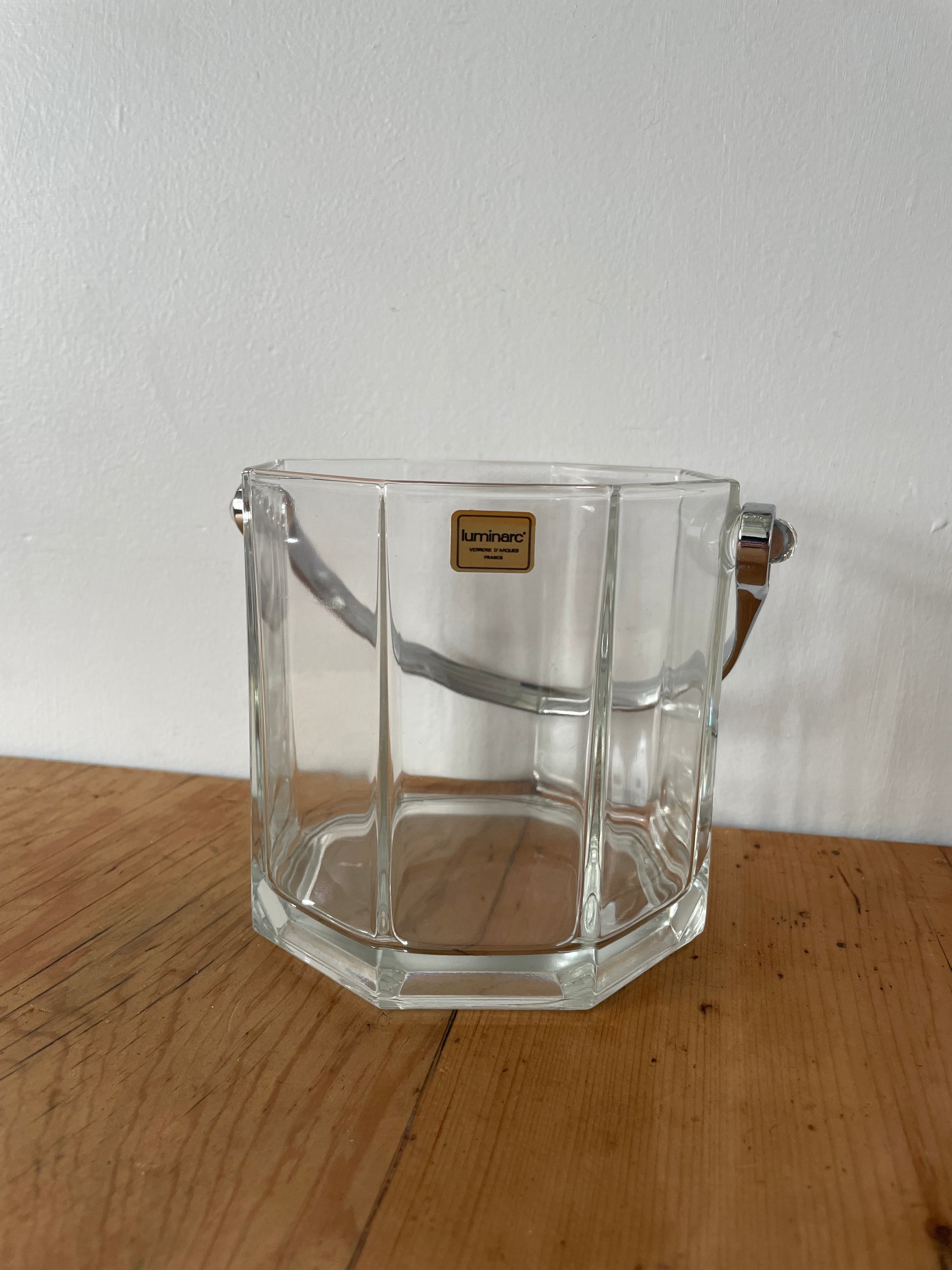 Vintage Luminarc Ice Bucket