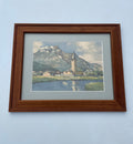 Landscape With Church Print