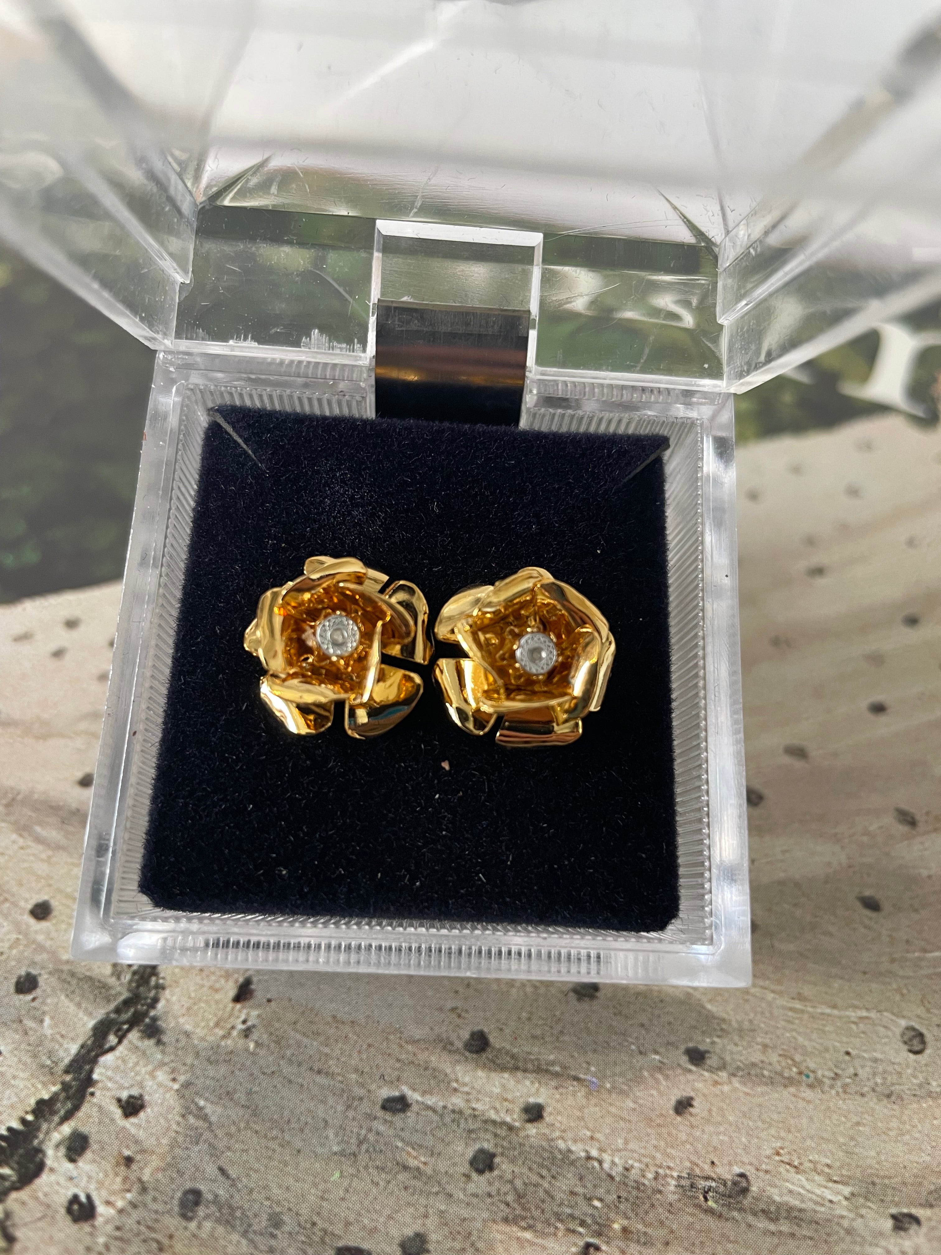 Rose Earrings