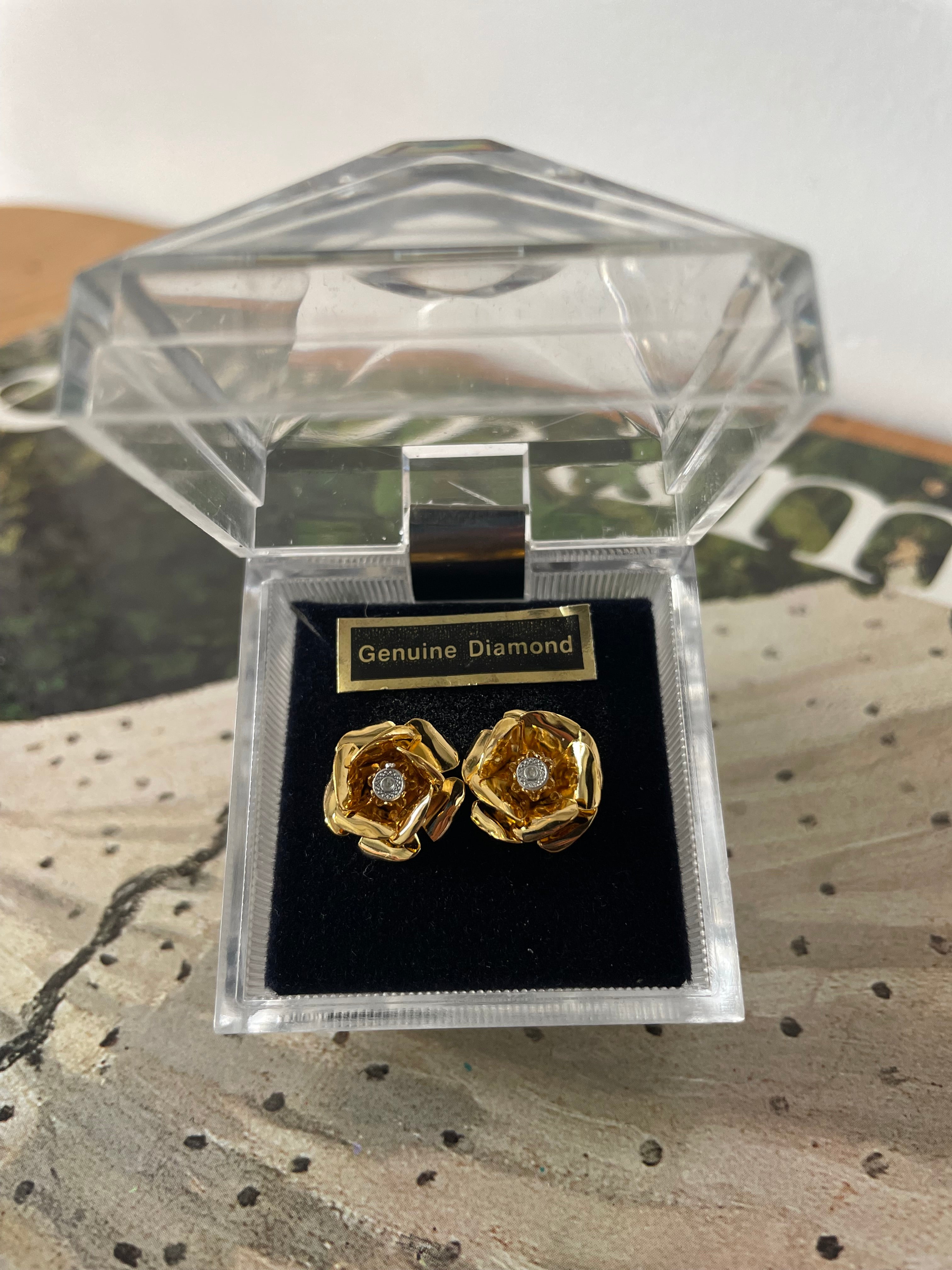 Rose Earrings
