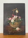 Antique Painting Tulips 1926