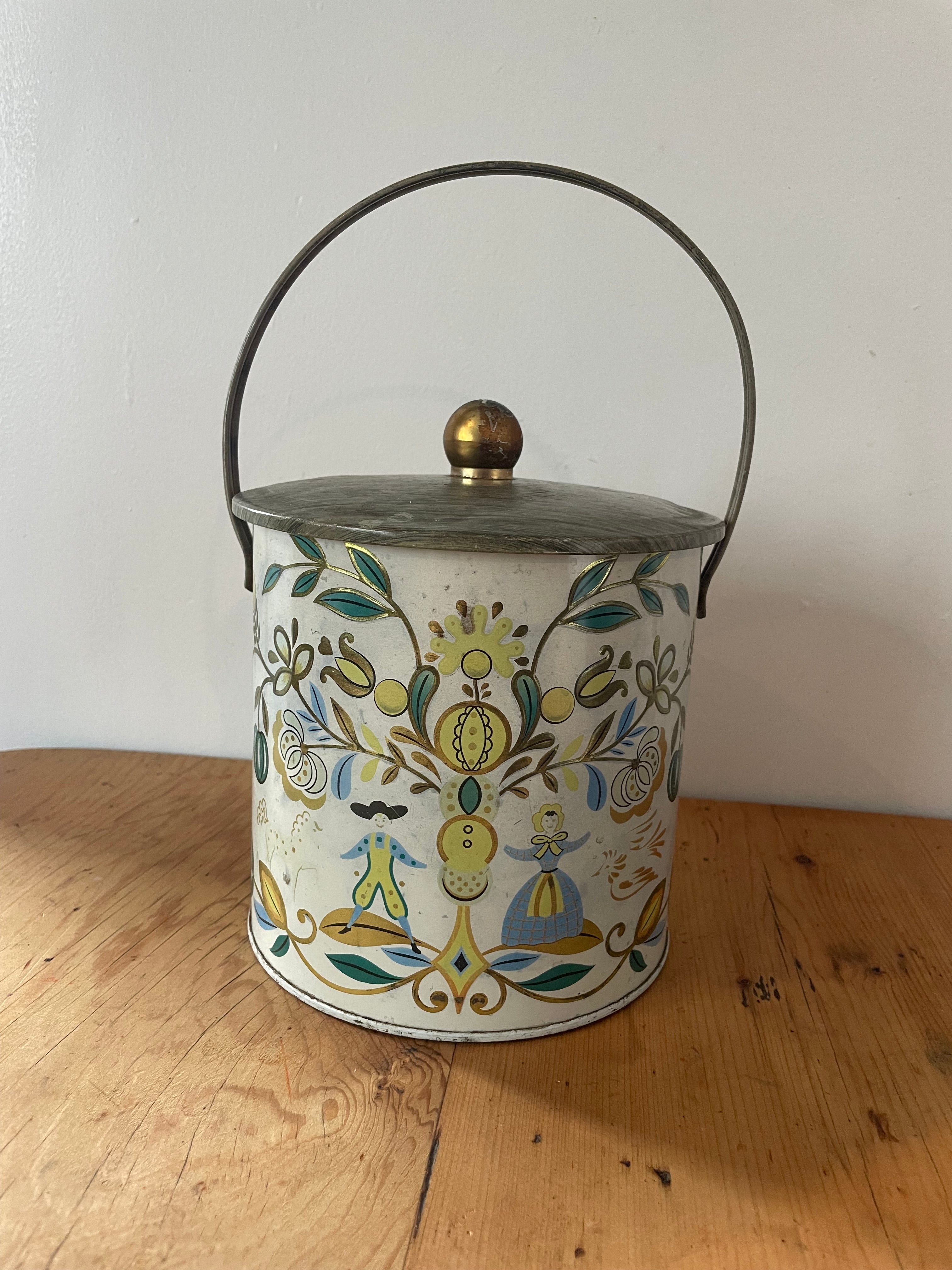 Vintage English Biscuit Tin