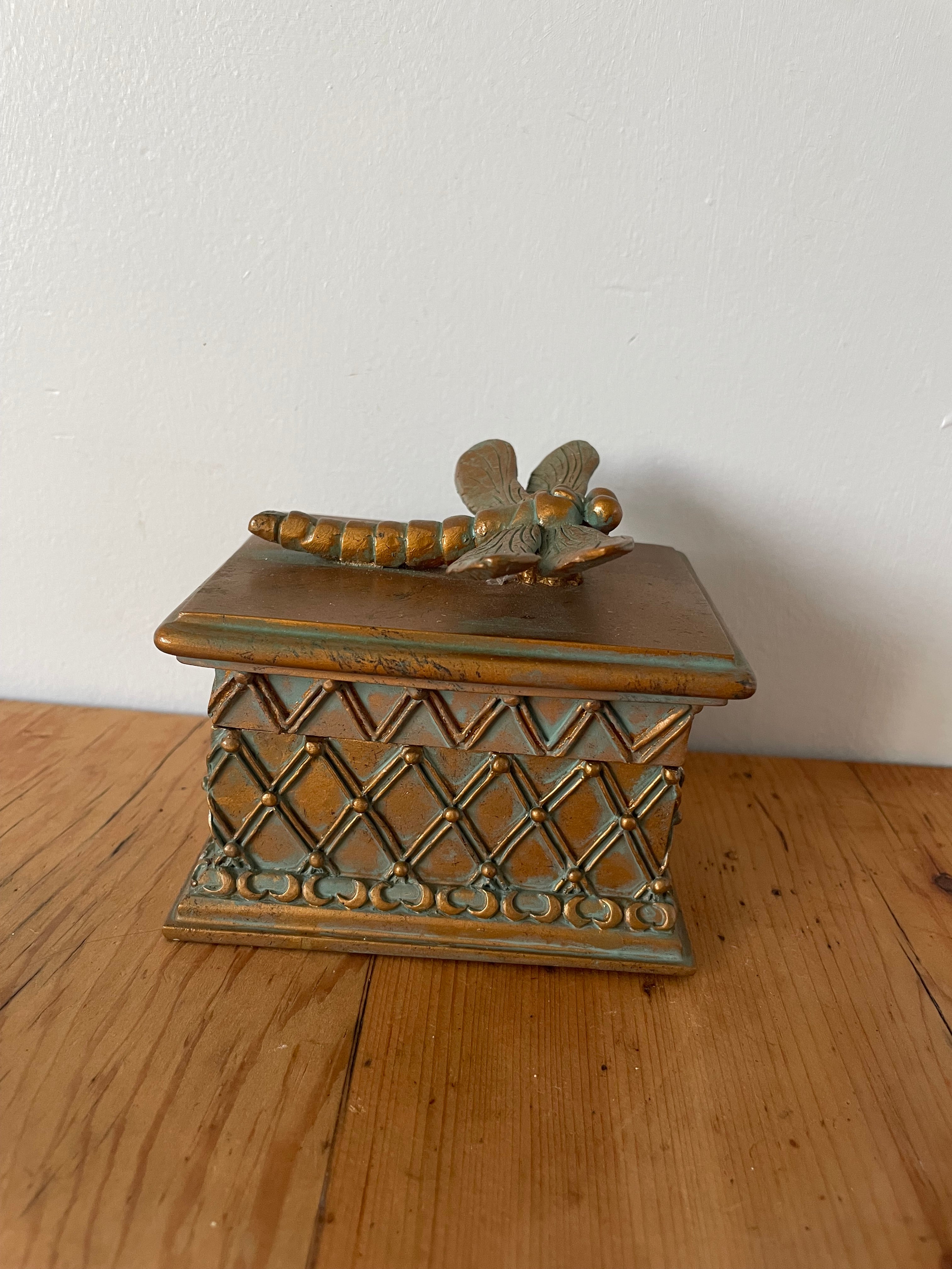 Golden Dragonfly Box