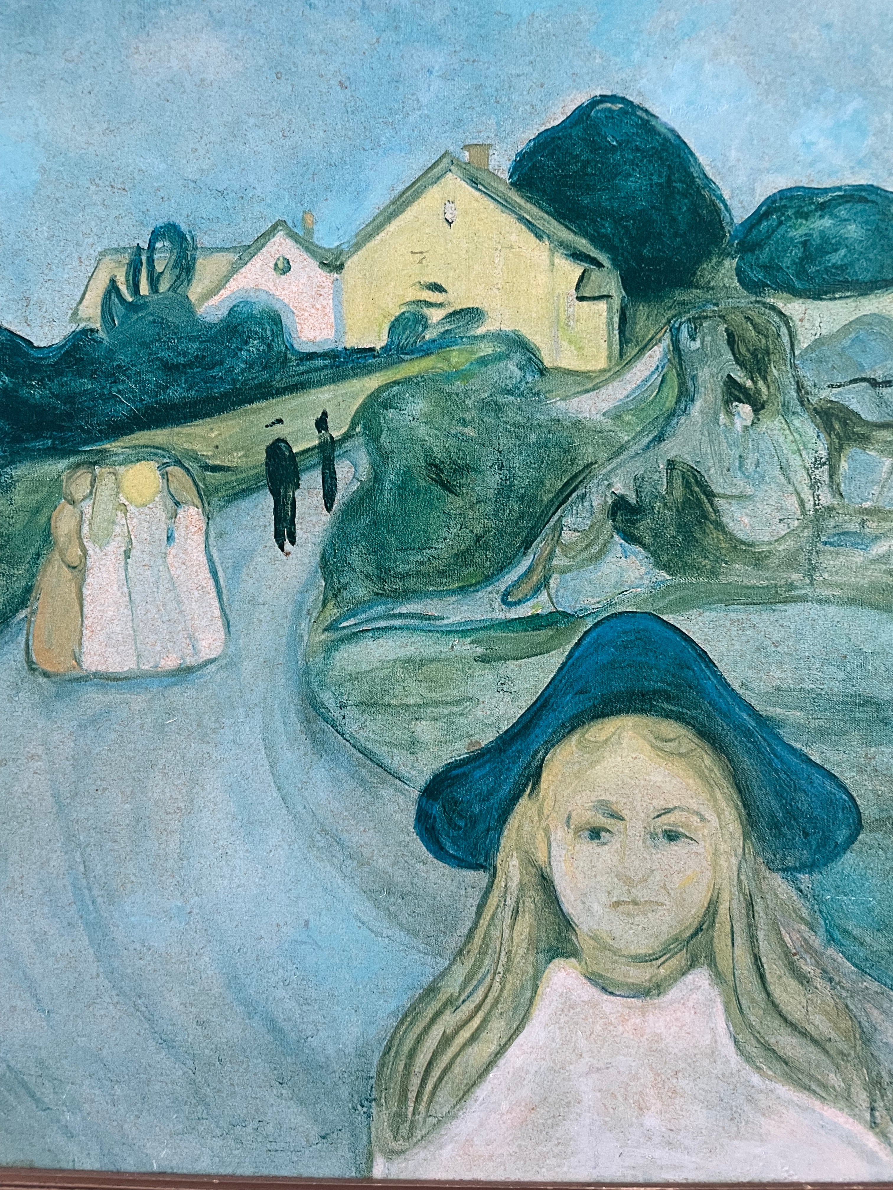 Vintage Edvard Munch Print