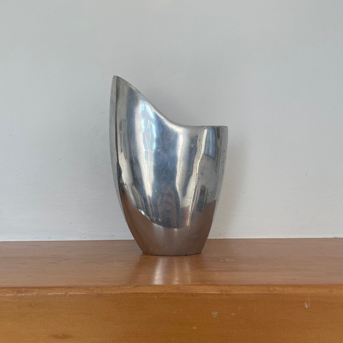 Vintage Aluminum Vase