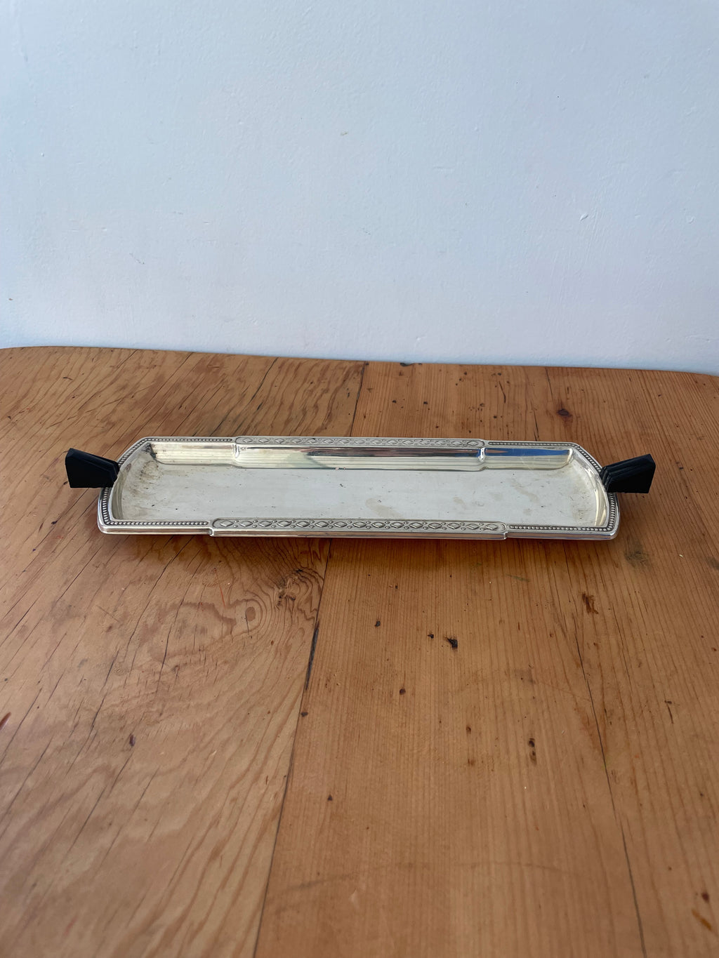 Silver Plated Art Deco Tray