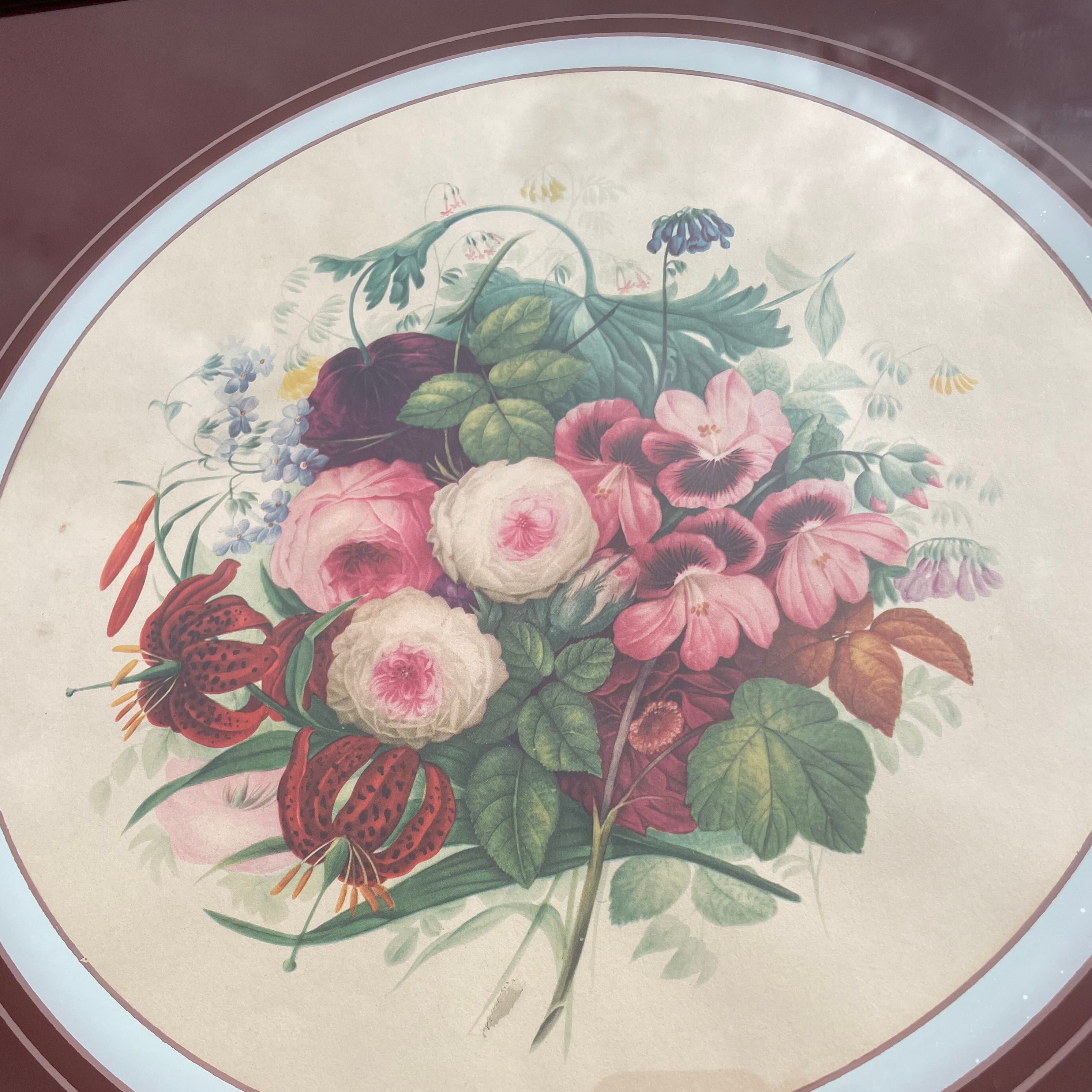 Vintage Floral Print