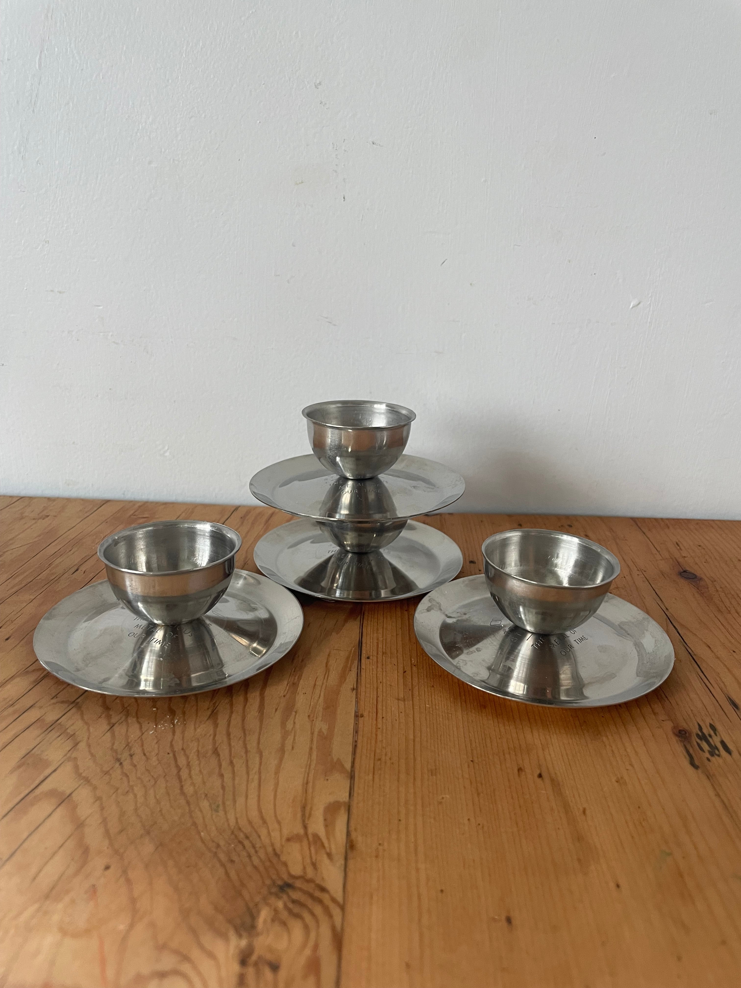 Mid Century Polaris Eggcup Set