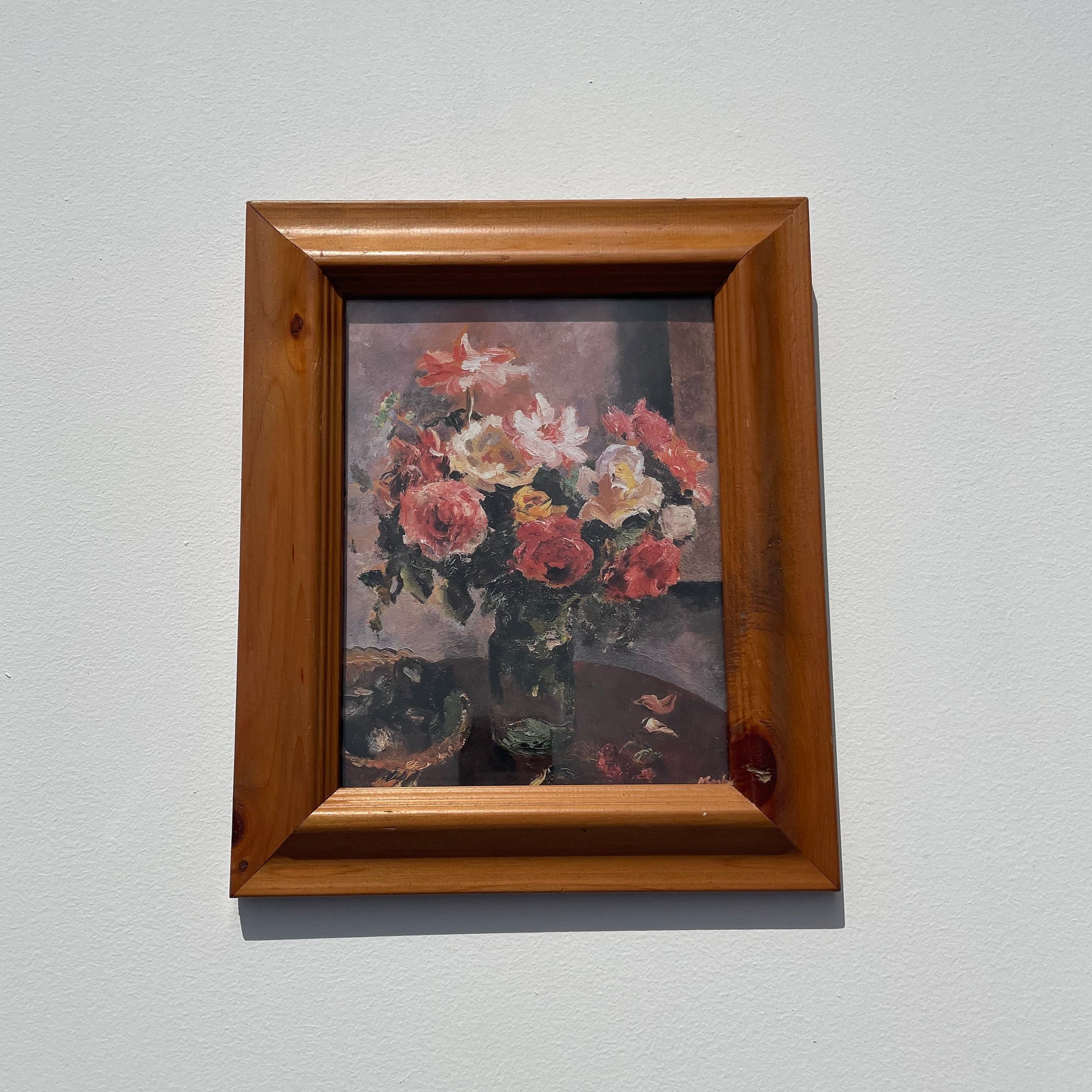 Still Life Print With Bouquet