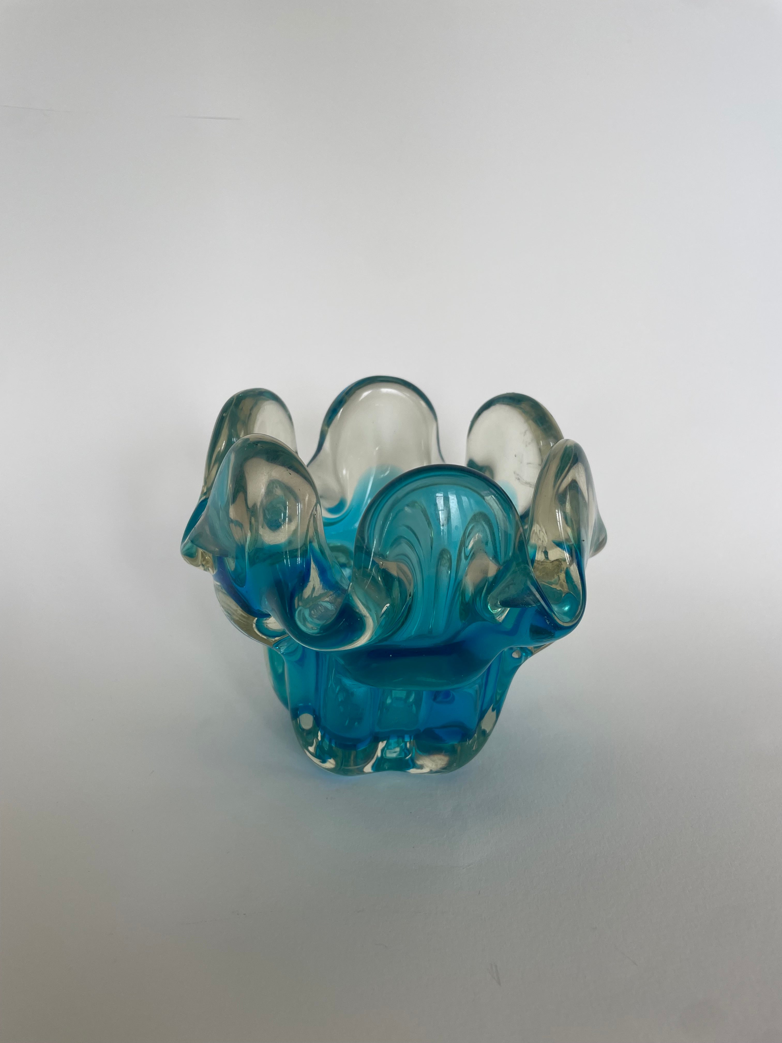Vintage Japanese Art Glass Vessel