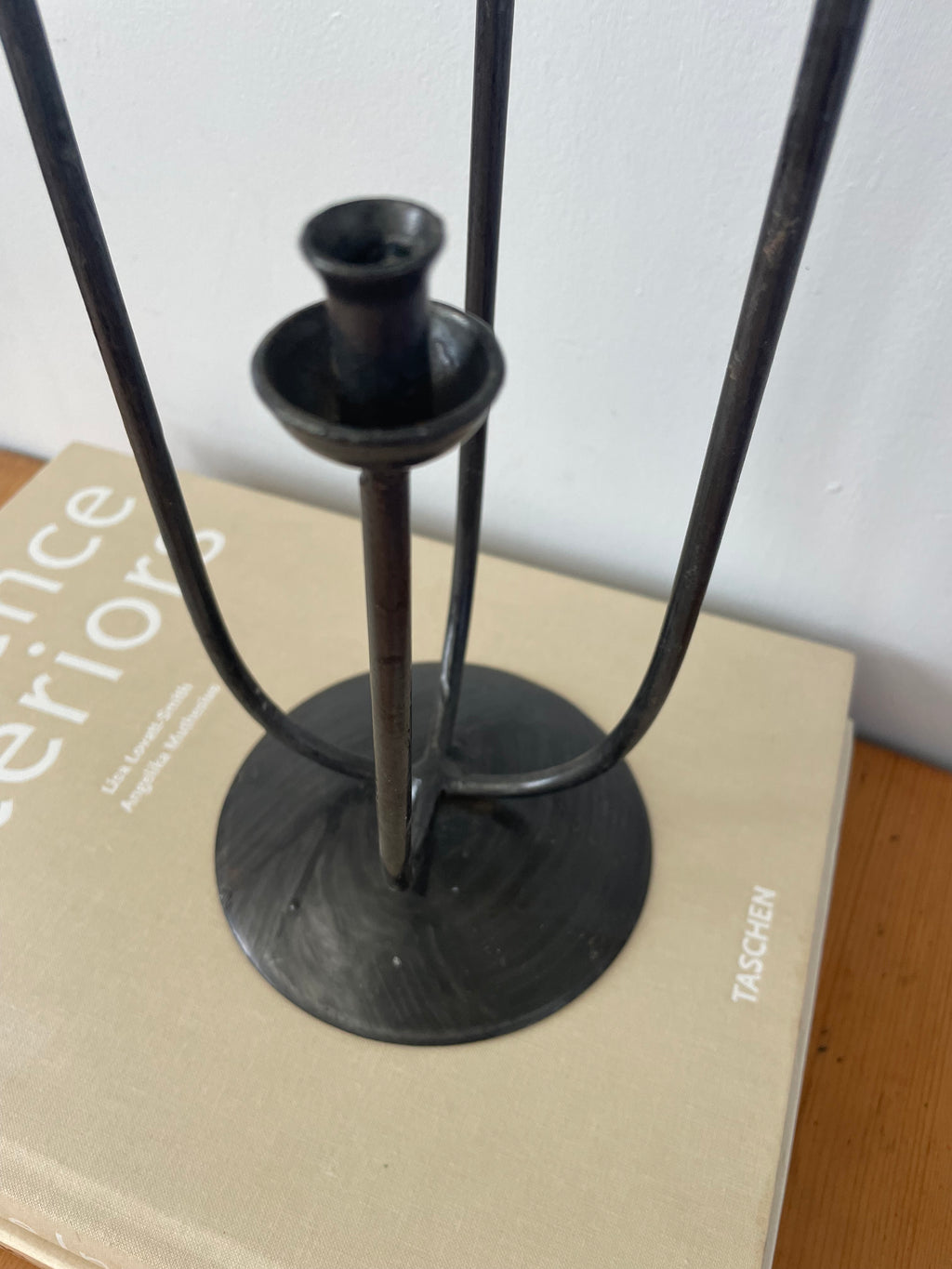Wrought Iron Candleholder