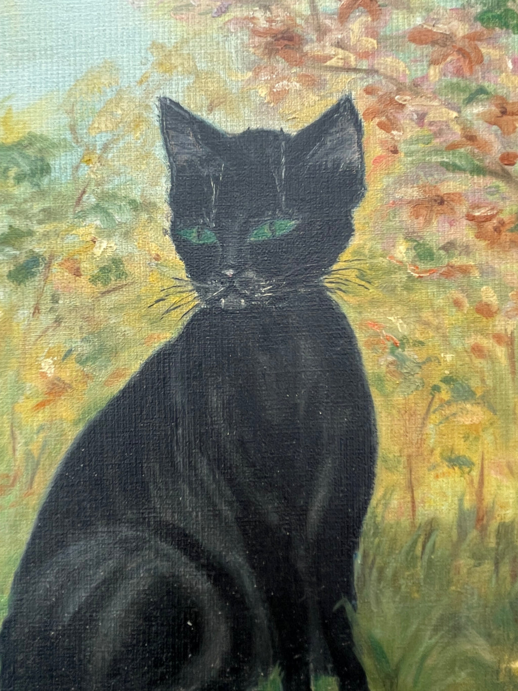 Vampire Cat Painting 1979