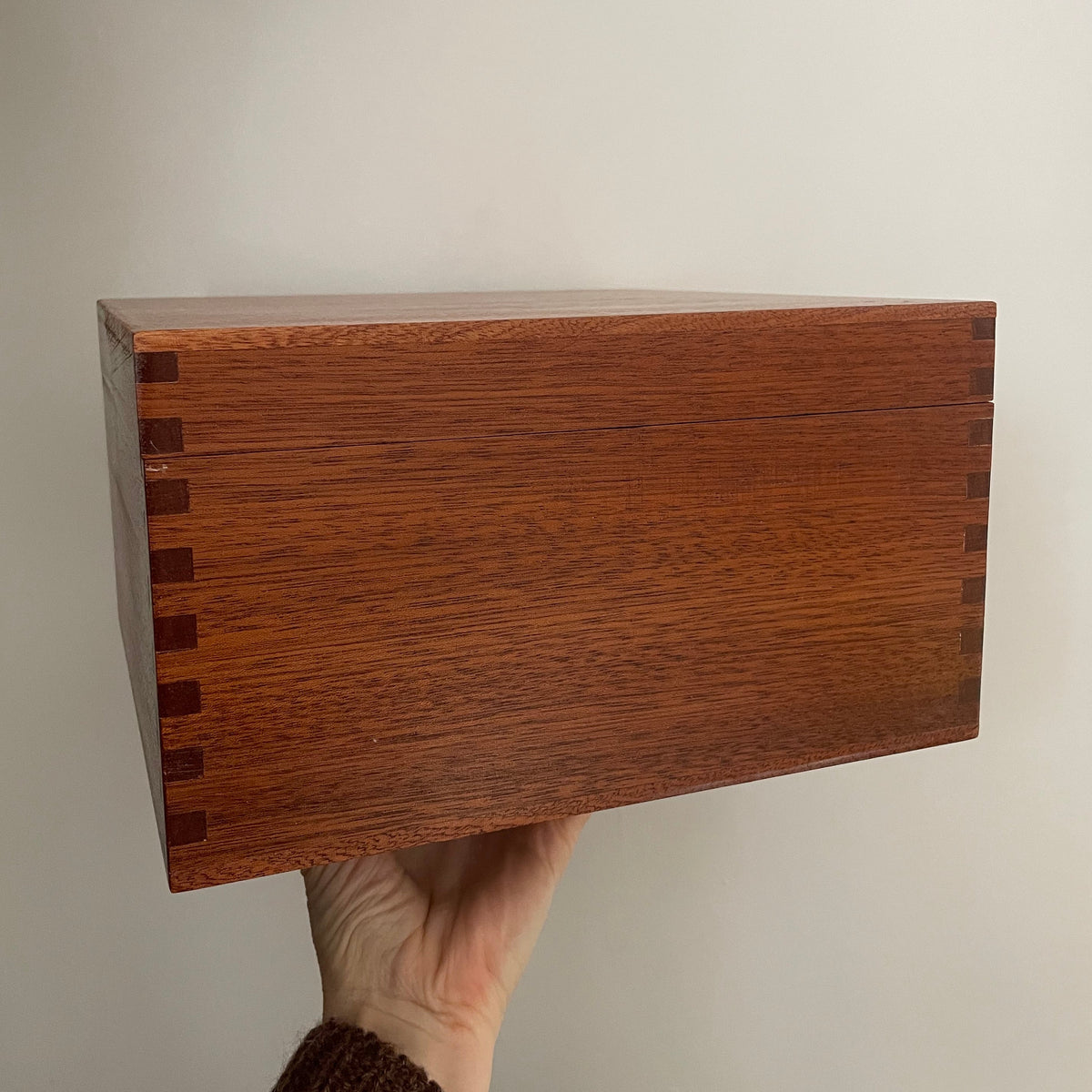Mahogony Keepsake Box