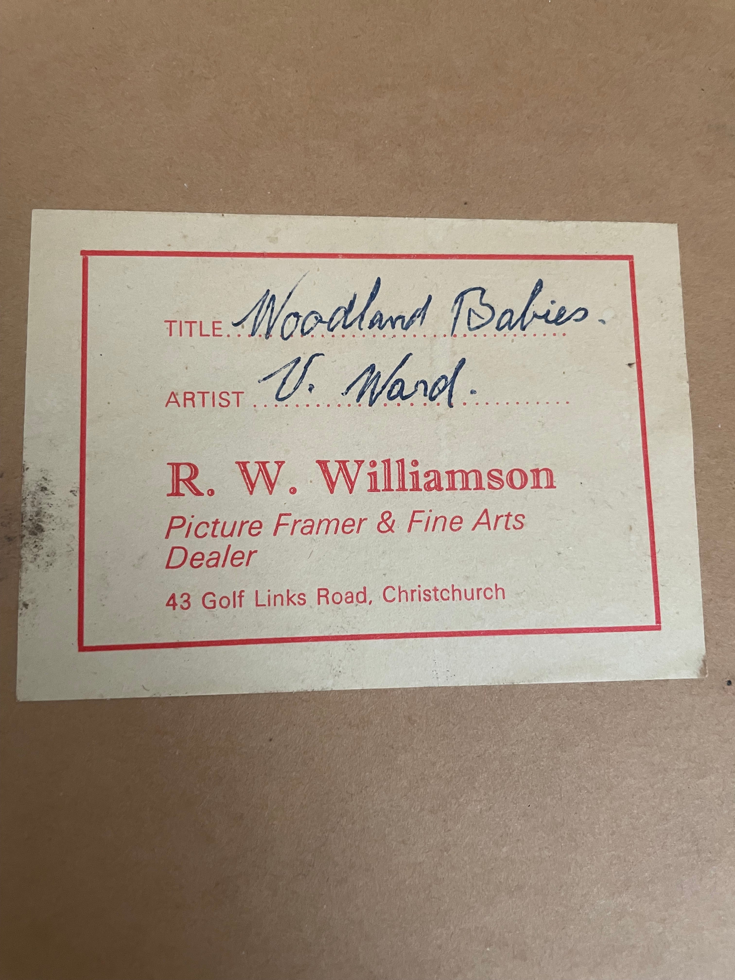 Vintage Vernon Ward Deer Print