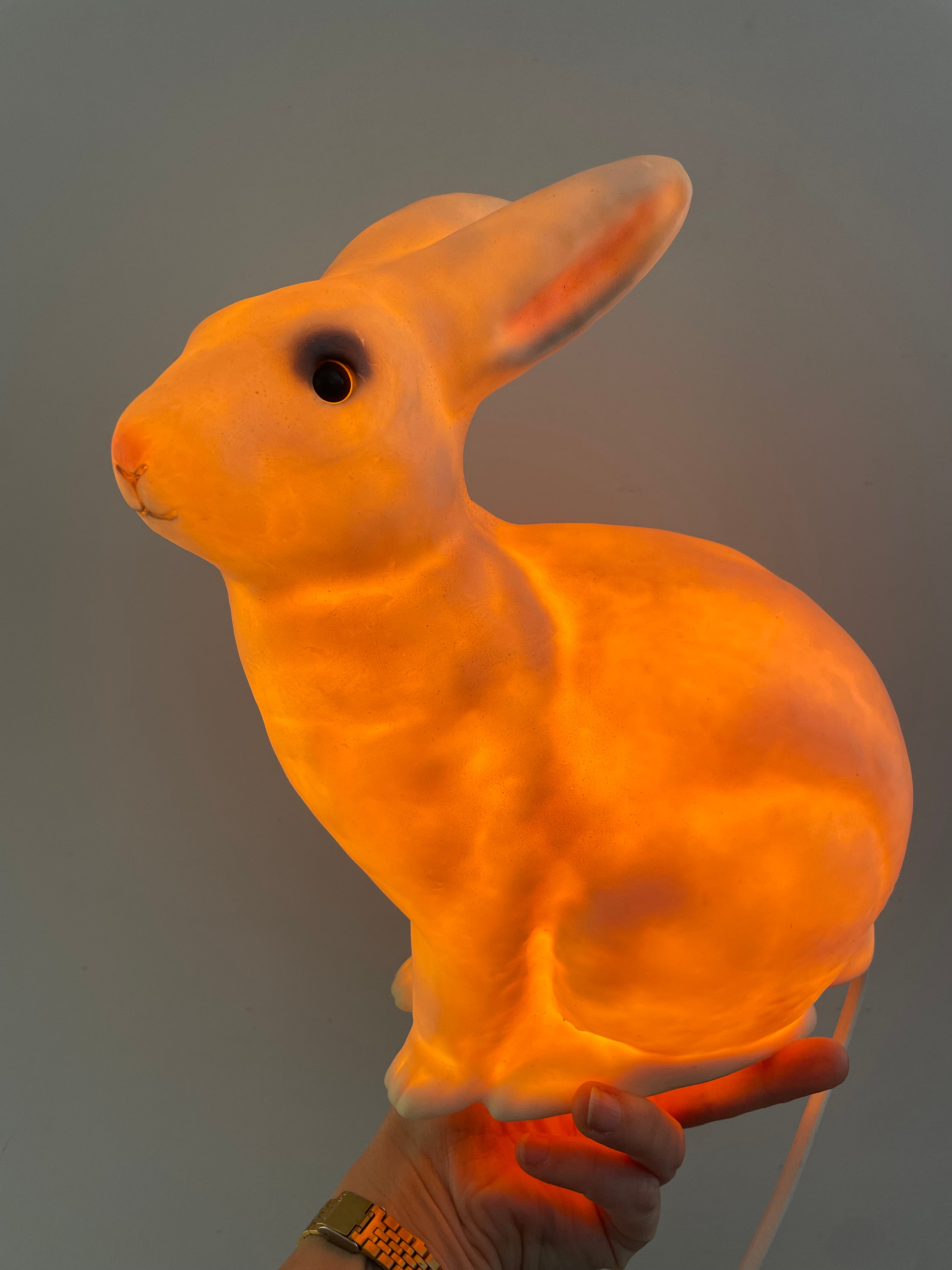 1990s Heico Rabbit Lamp