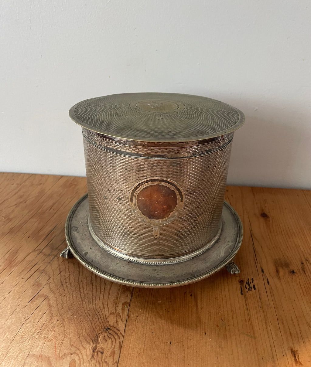 Antique Claw Footed Belt Box