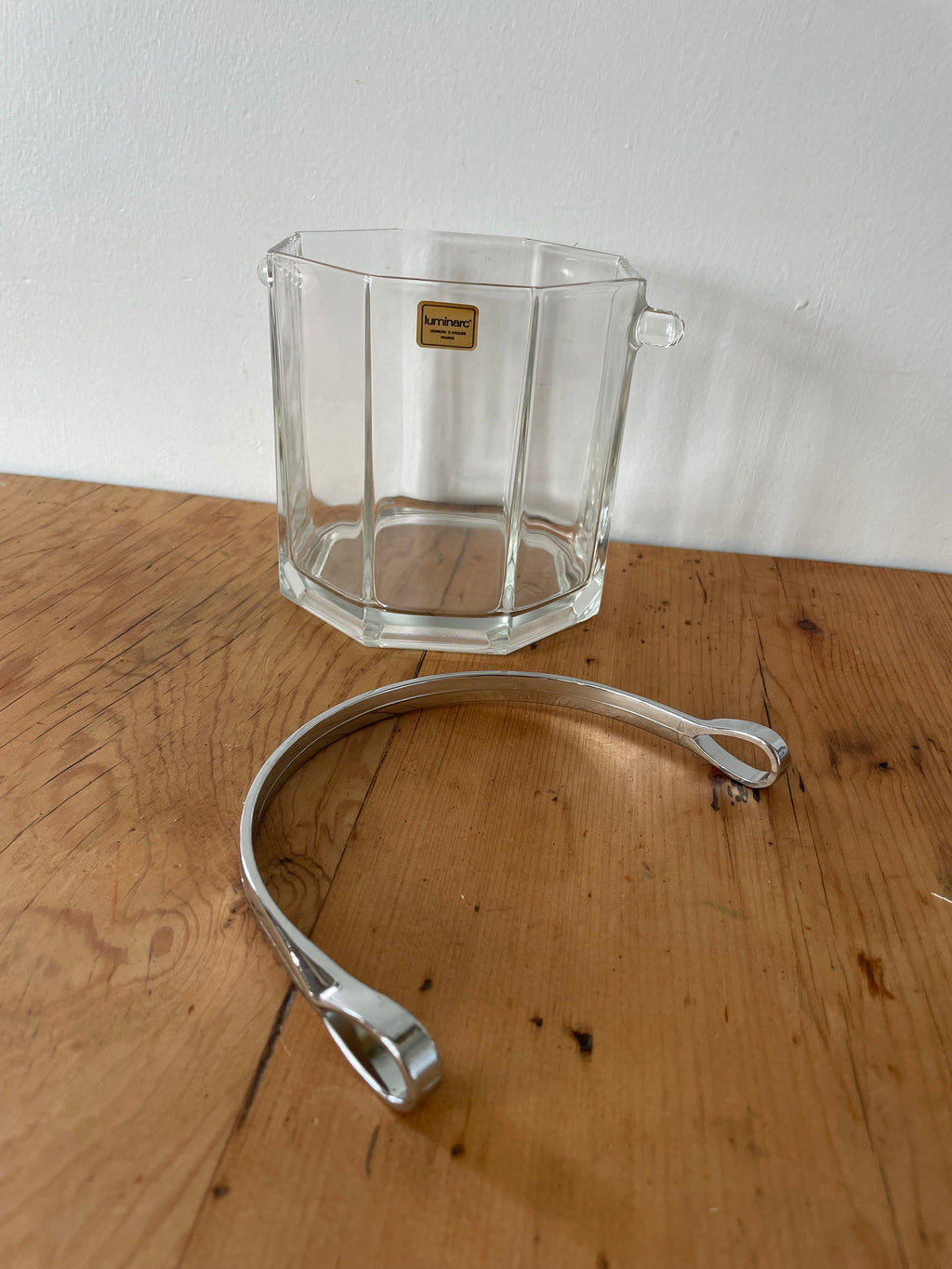 Vintage Luminarc Ice Bucket