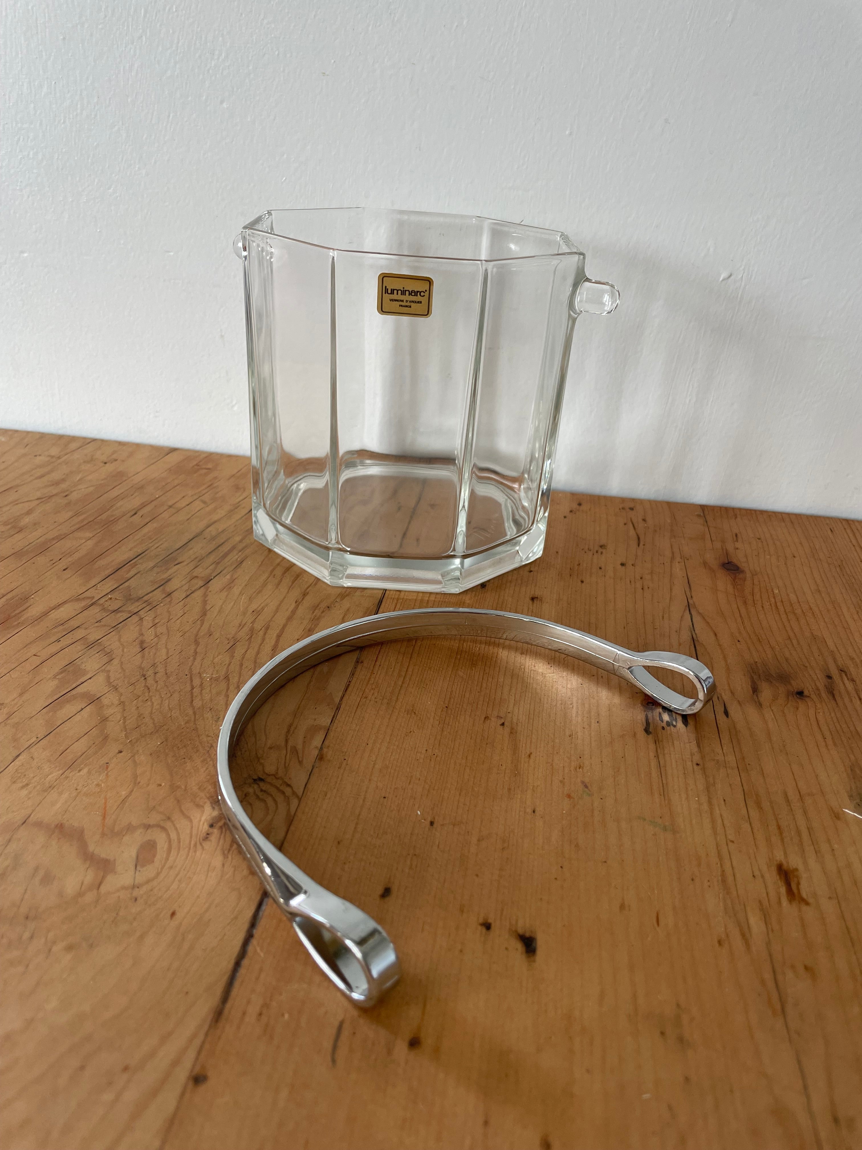 Vintage Luminarc Ice Bucket