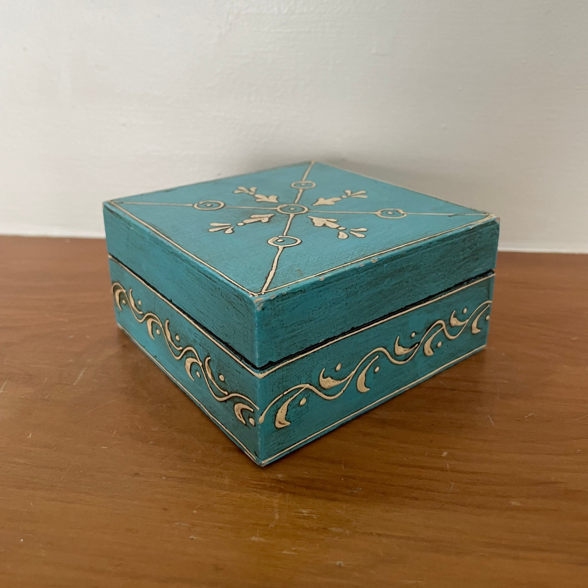 Hand Painted Trinket Box