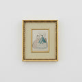 Antique French Fashion Plate