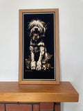 Vintage Velvet Art Picture