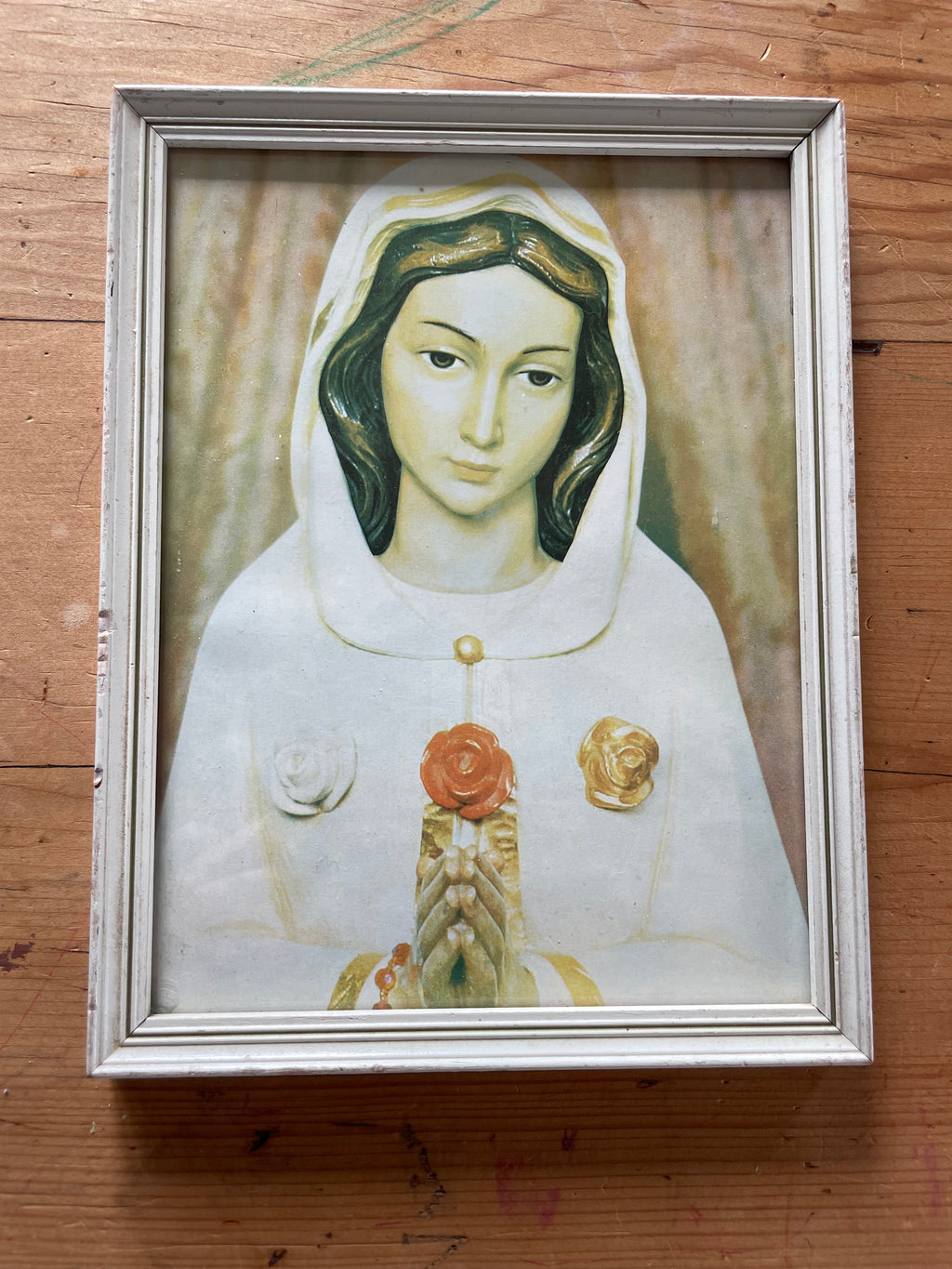 Vintage Mary Portrait