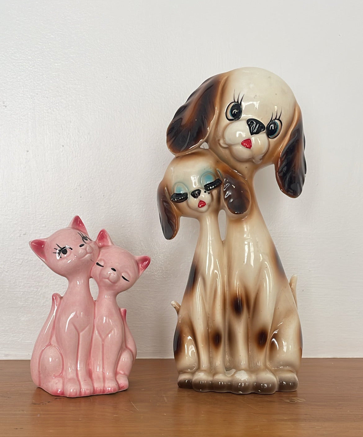 Mid Century Pink Kitties