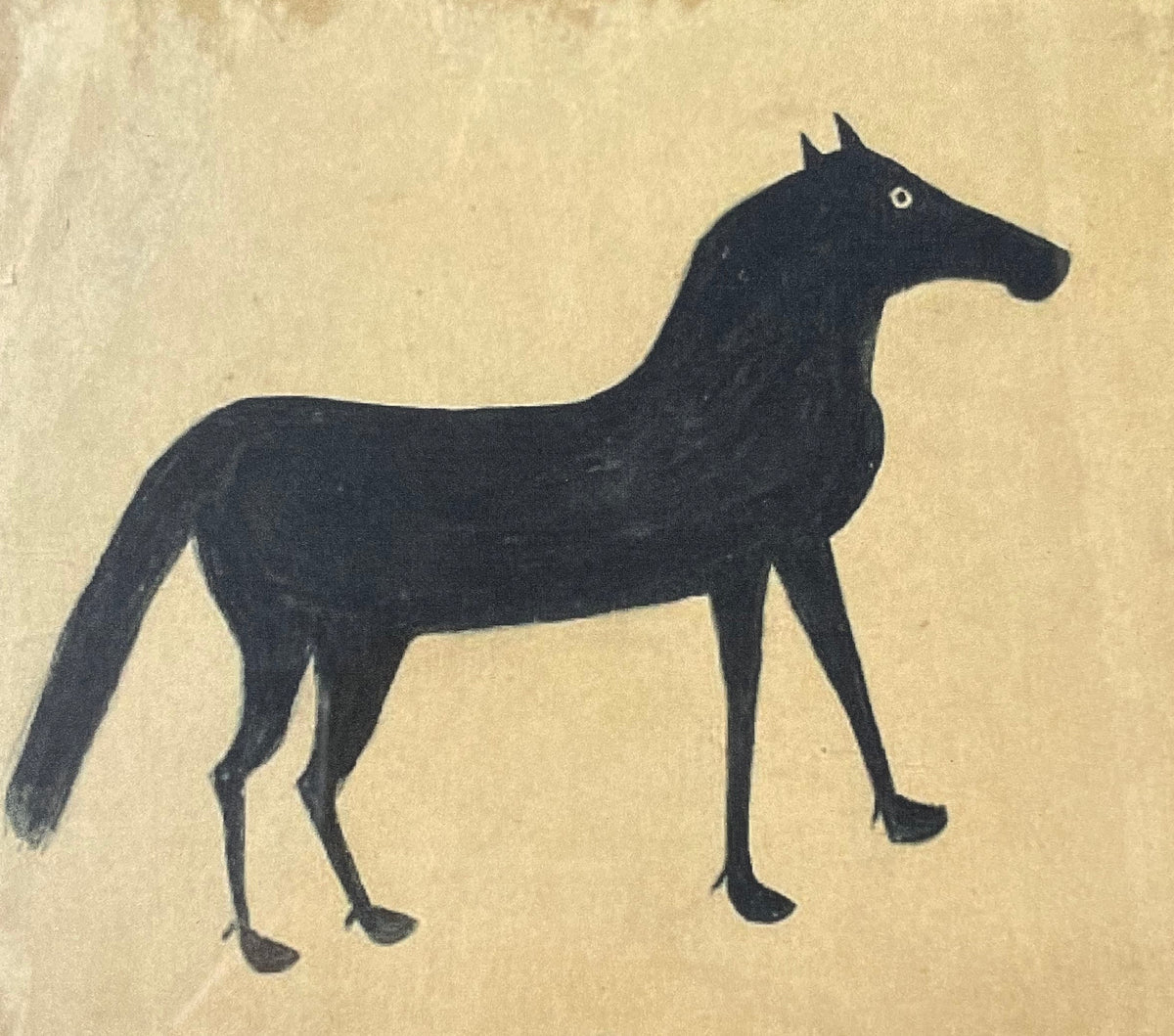 Folk Art Horse Print