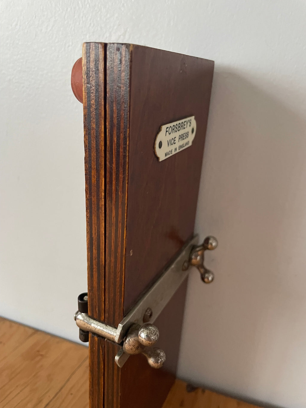 Antique English Flower press