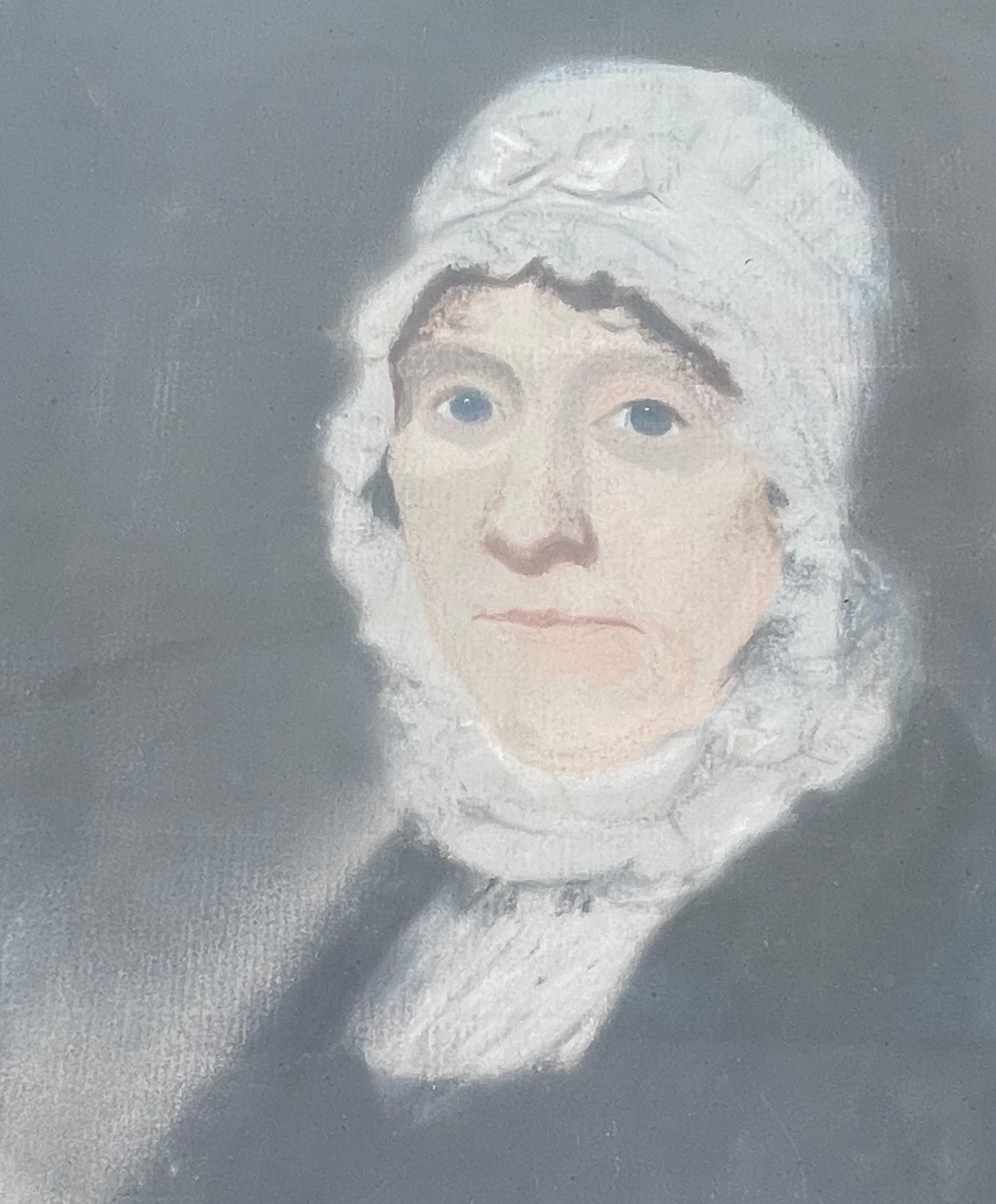Woman In A Bonnet Drawing