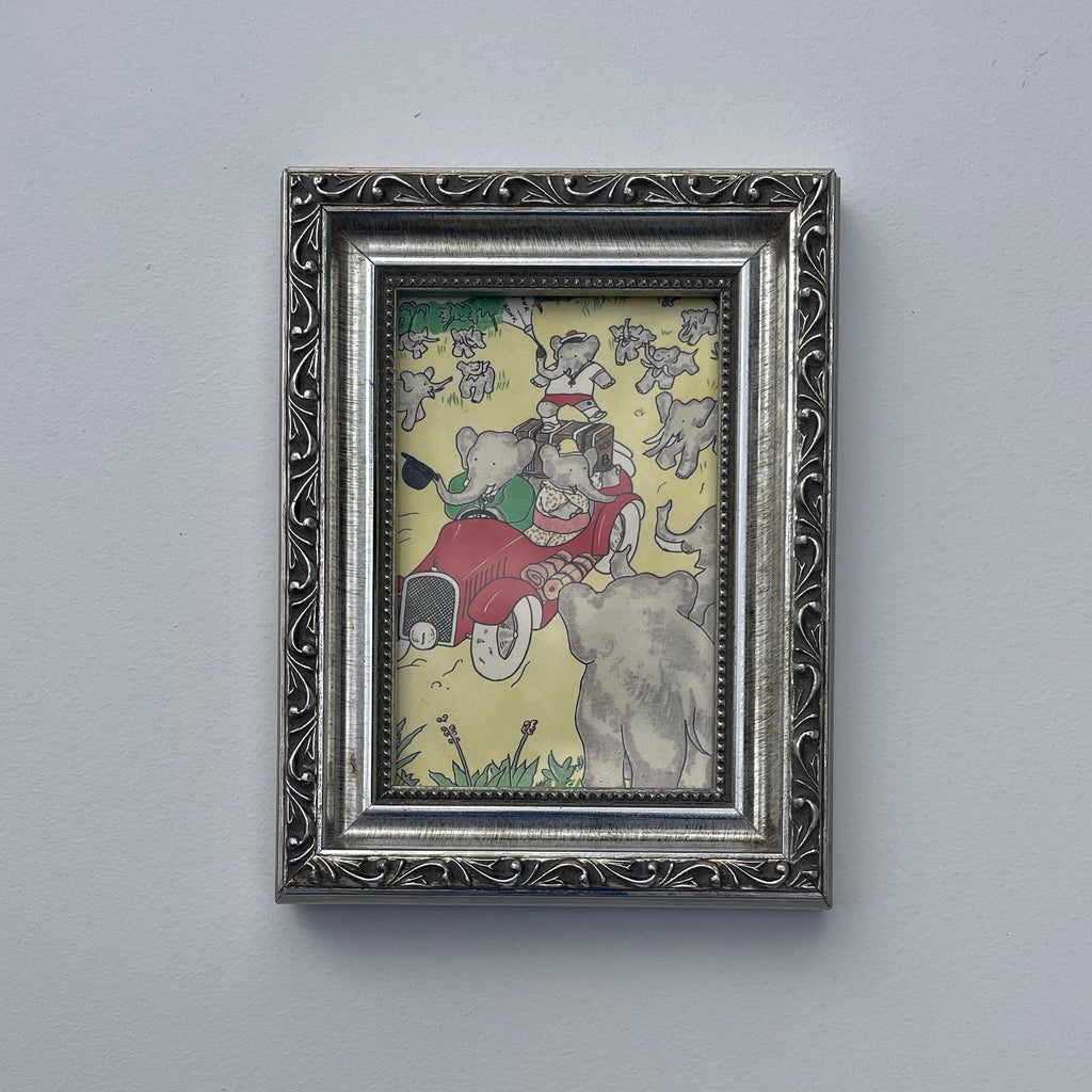 Babar In His Car Print