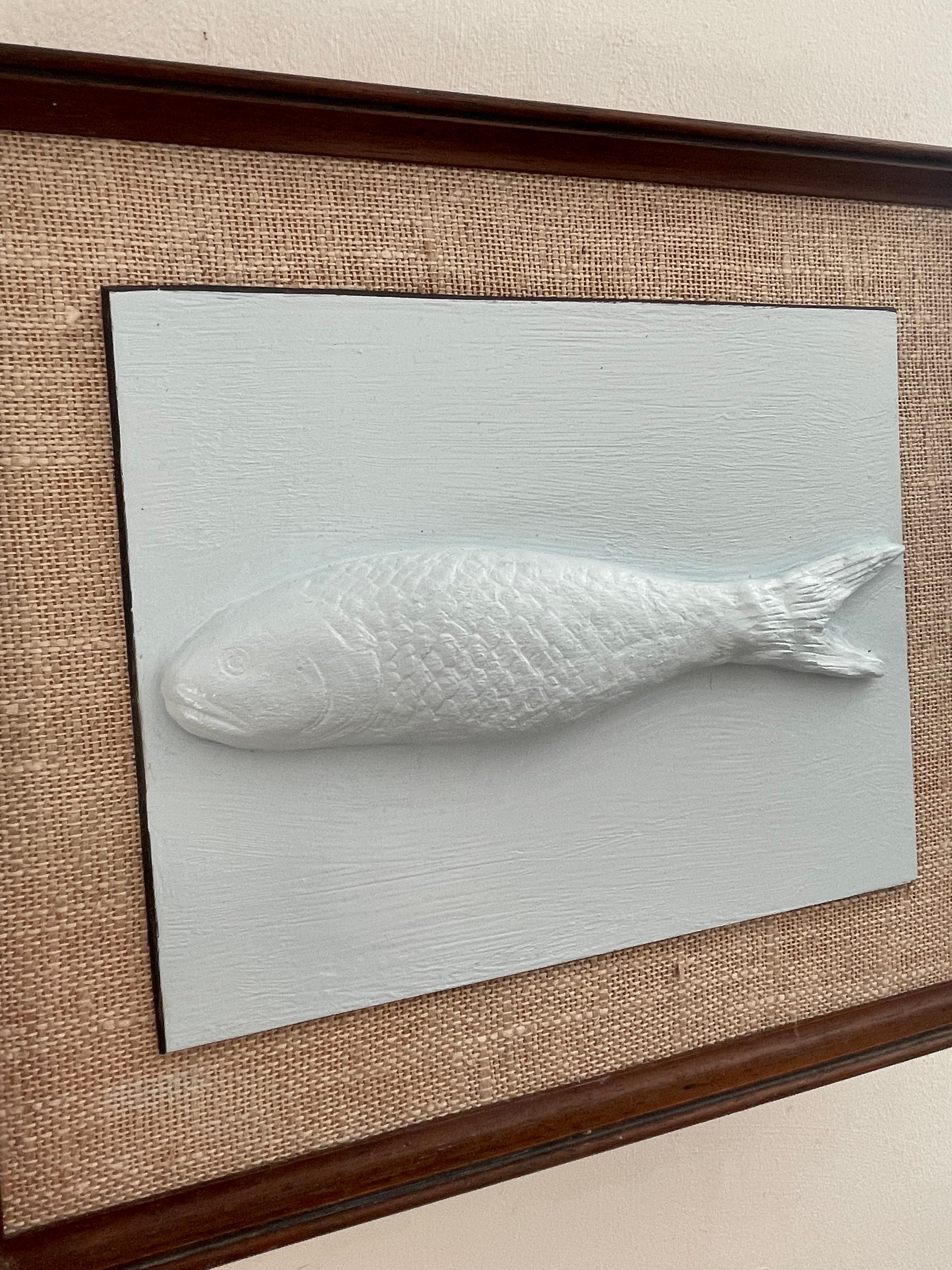 Vintage 3D Fish Print