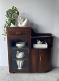 Art Deco Curved Cabinet