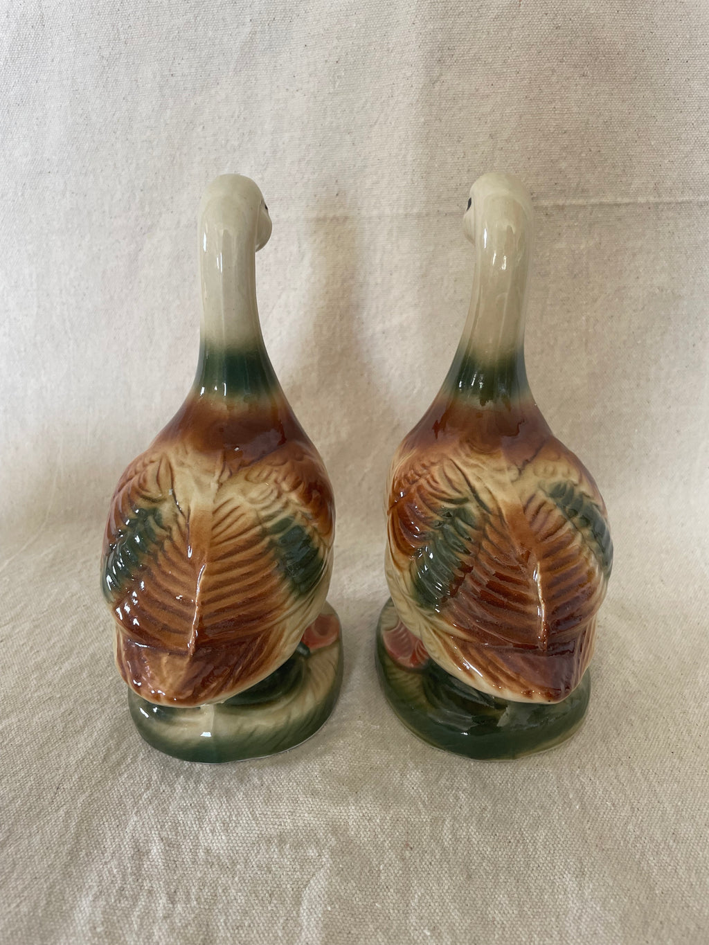 Ceramic Duck Bookends