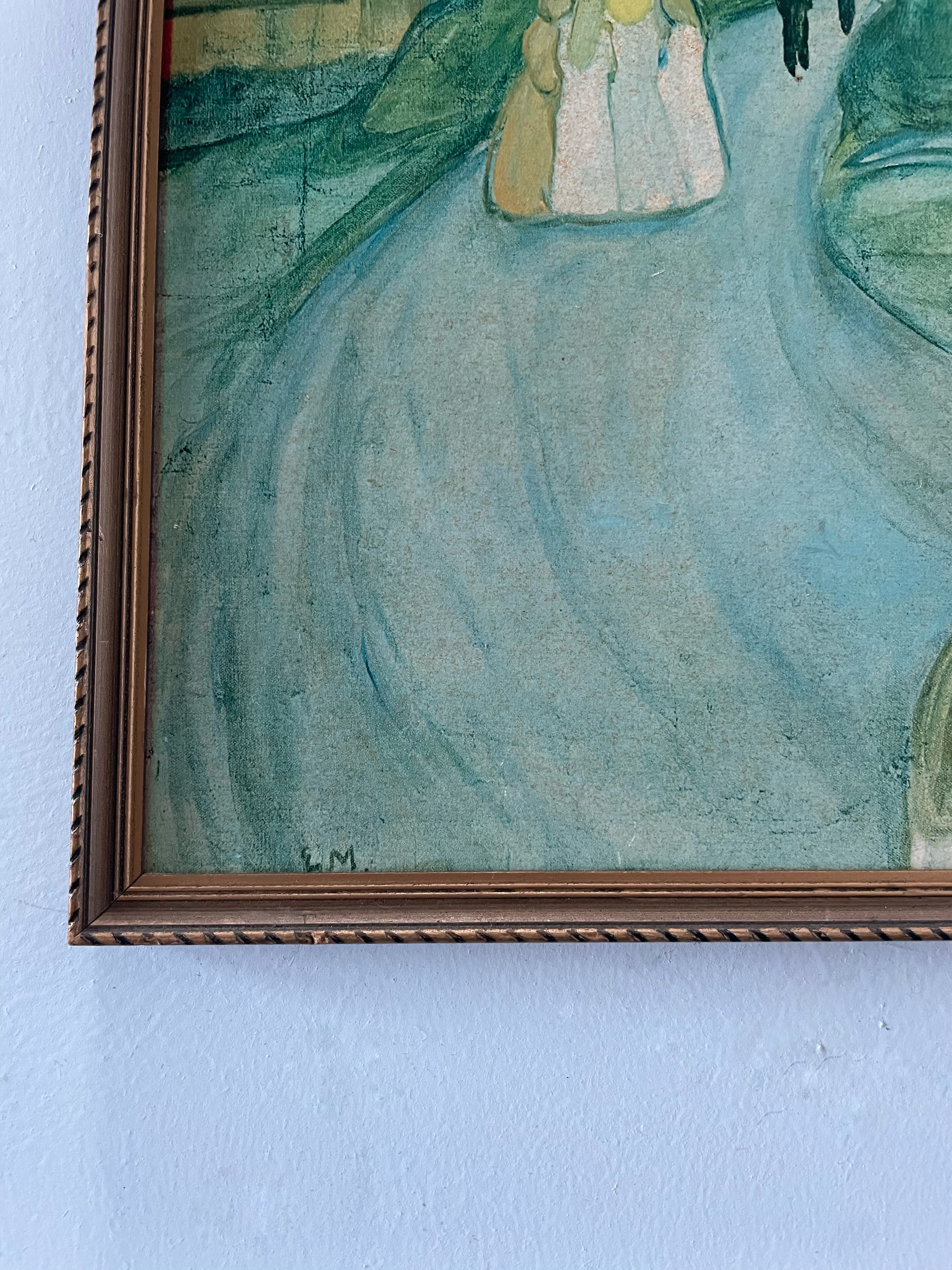 Vintage Edvard Munch Print