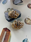 Snake Coil Clip On Earring