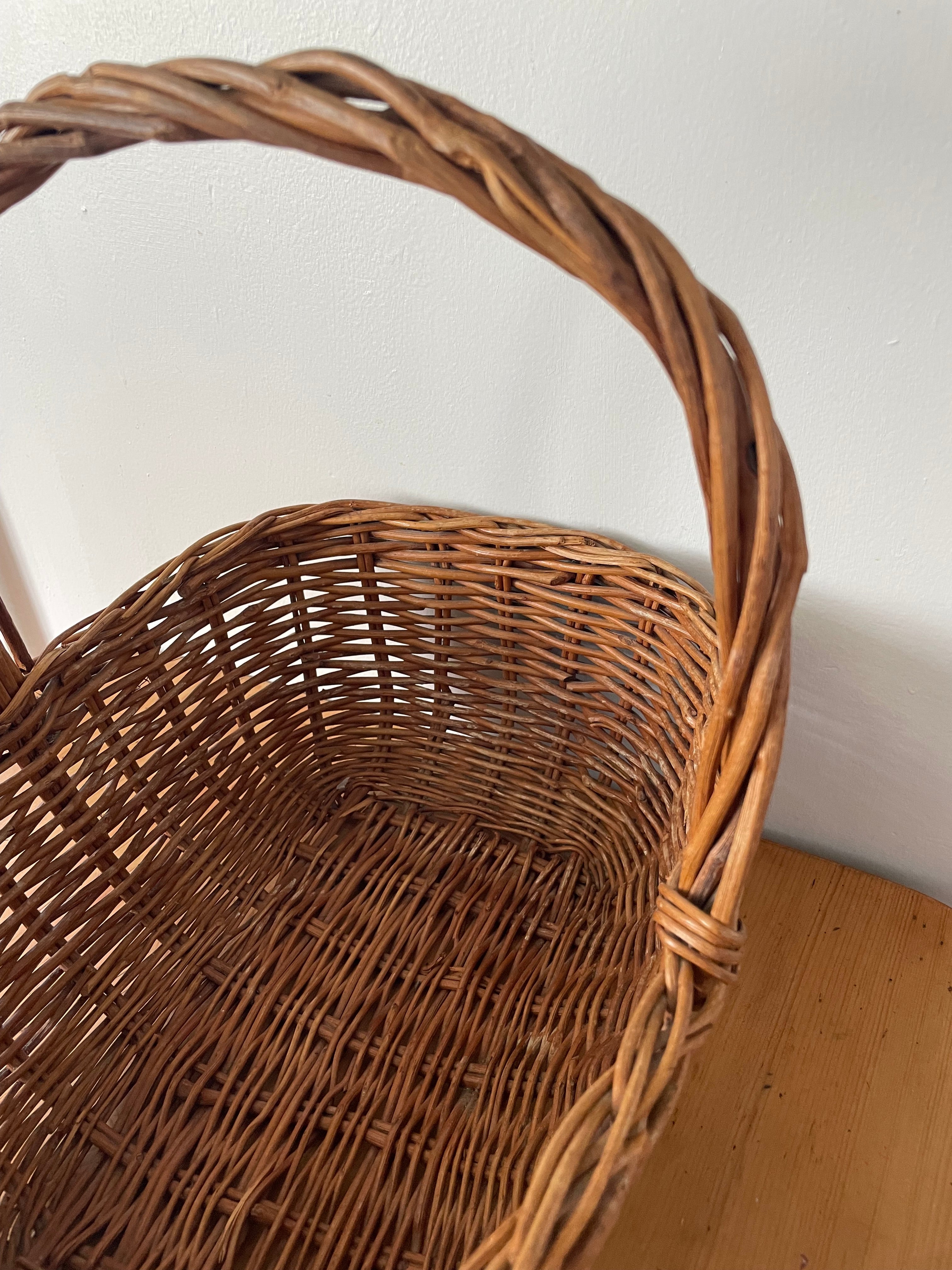Vintage Wicker Basket