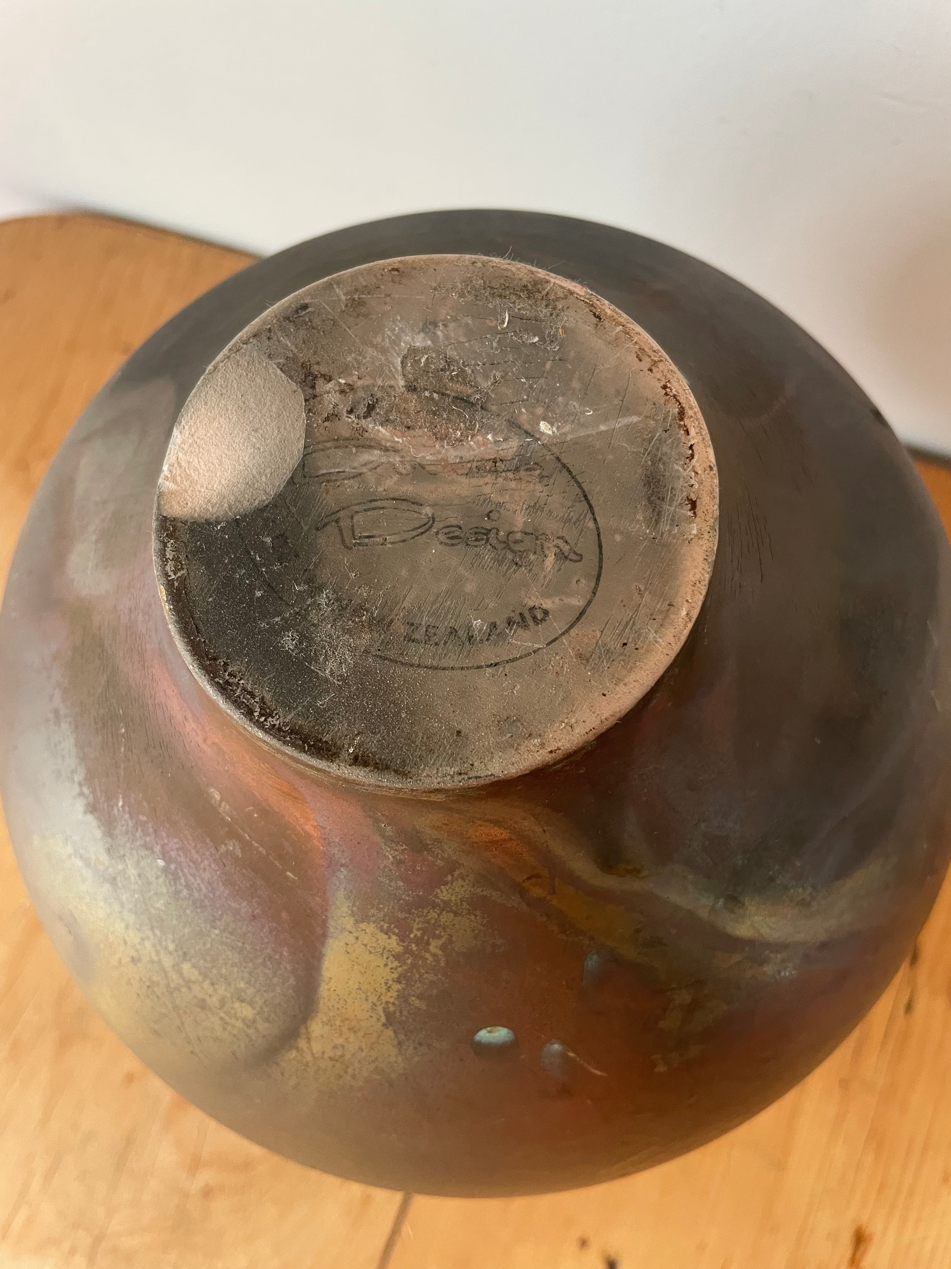 Vintage Divine Designs Fatbum Pottery Vessel