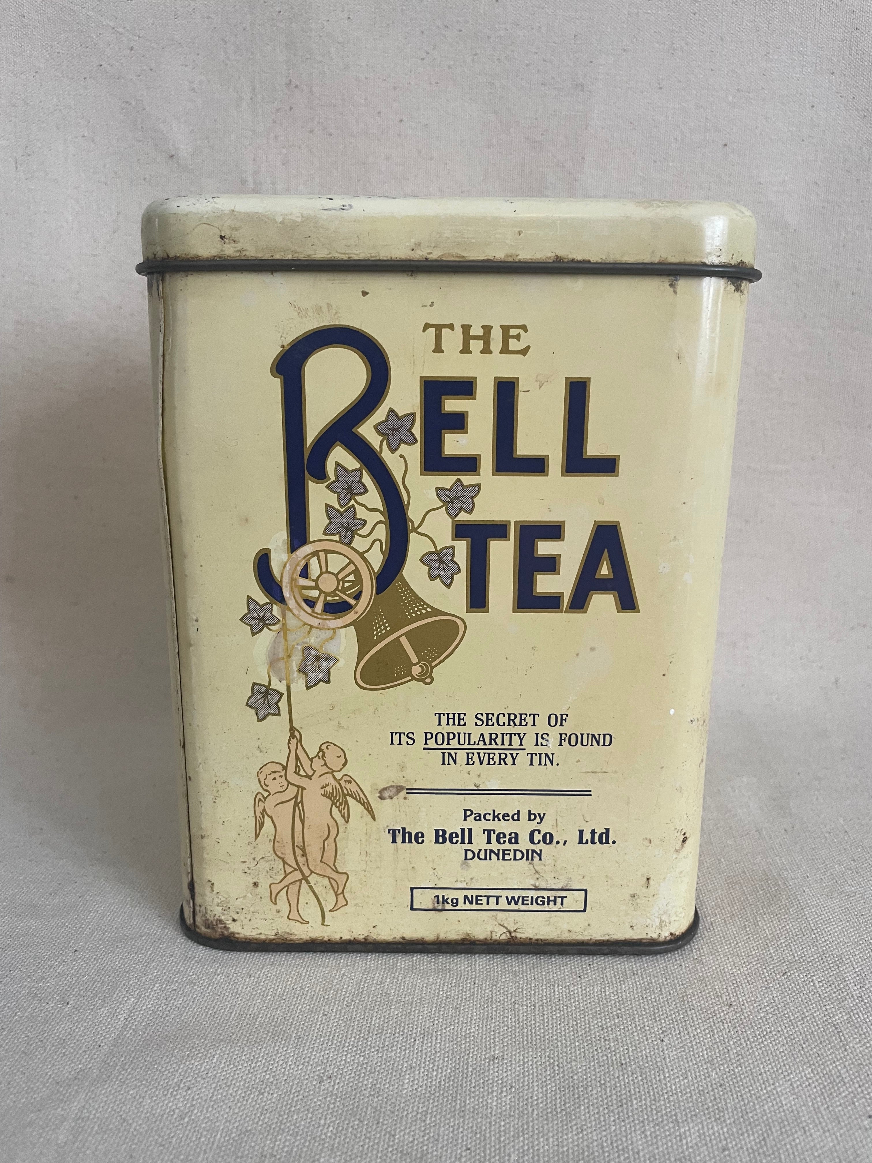 Vintage Bell Tea Tin