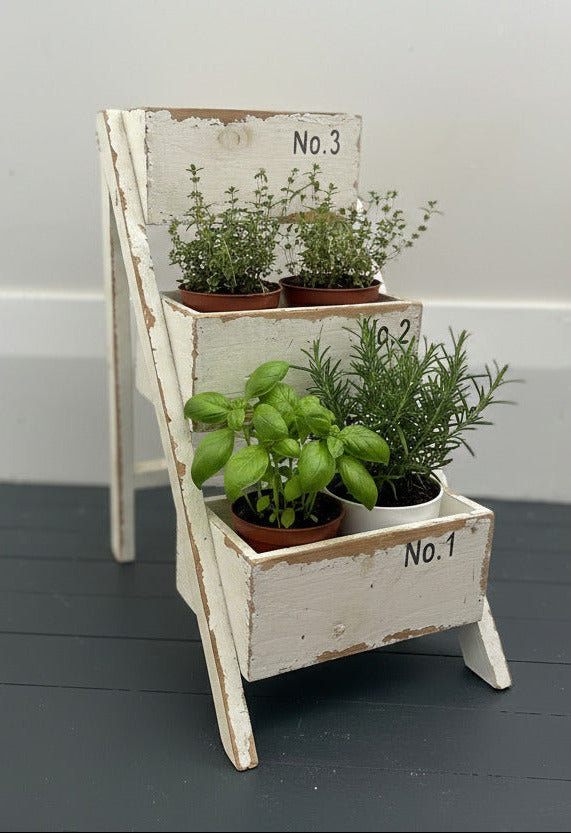Wooden Step Ladder Stand