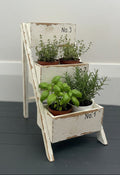 Wooden Step Ladder Stand