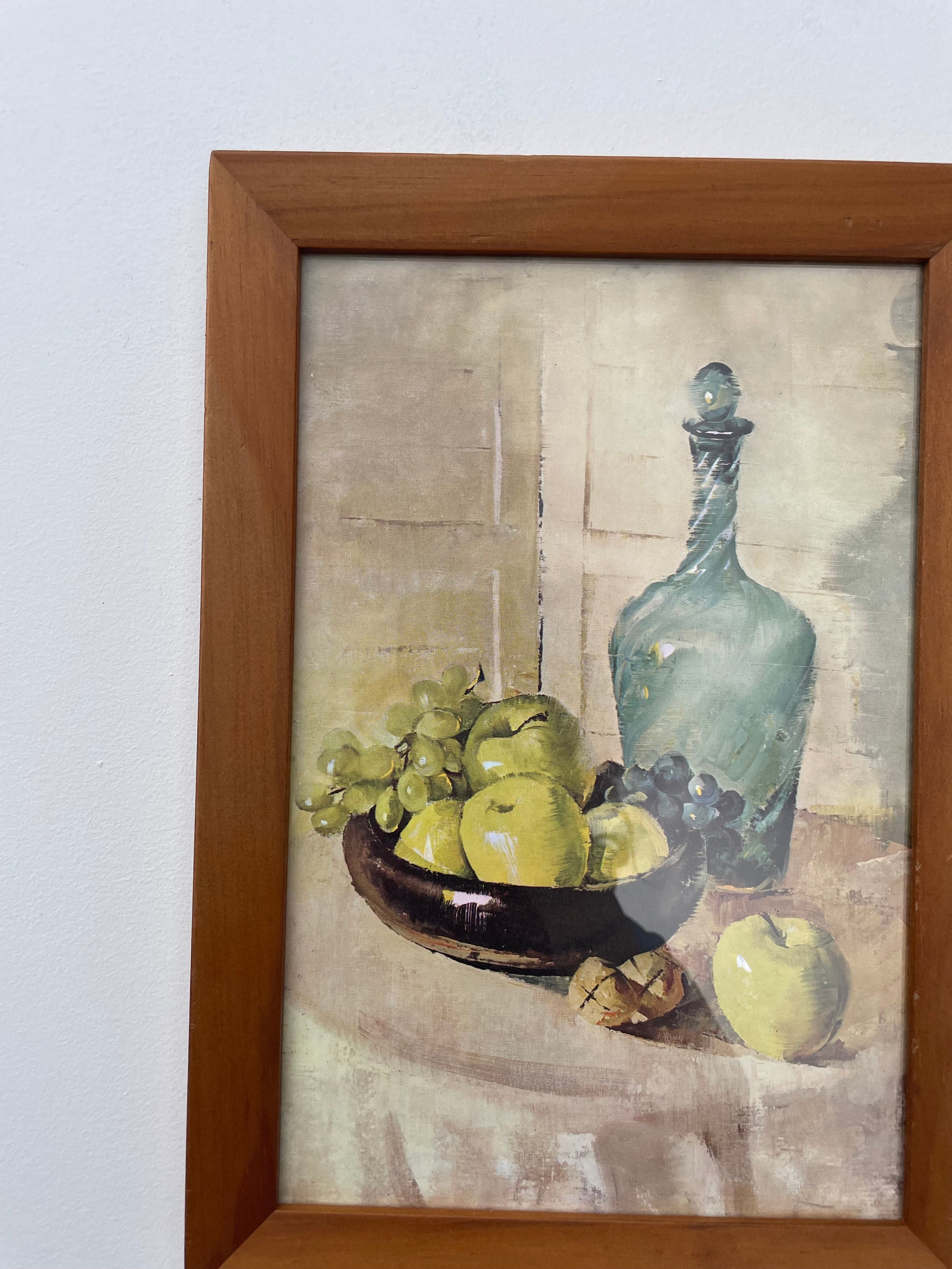 Still Life Print With Apples