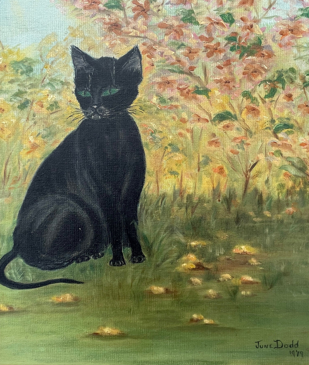 Vampire Cat Painting 1979