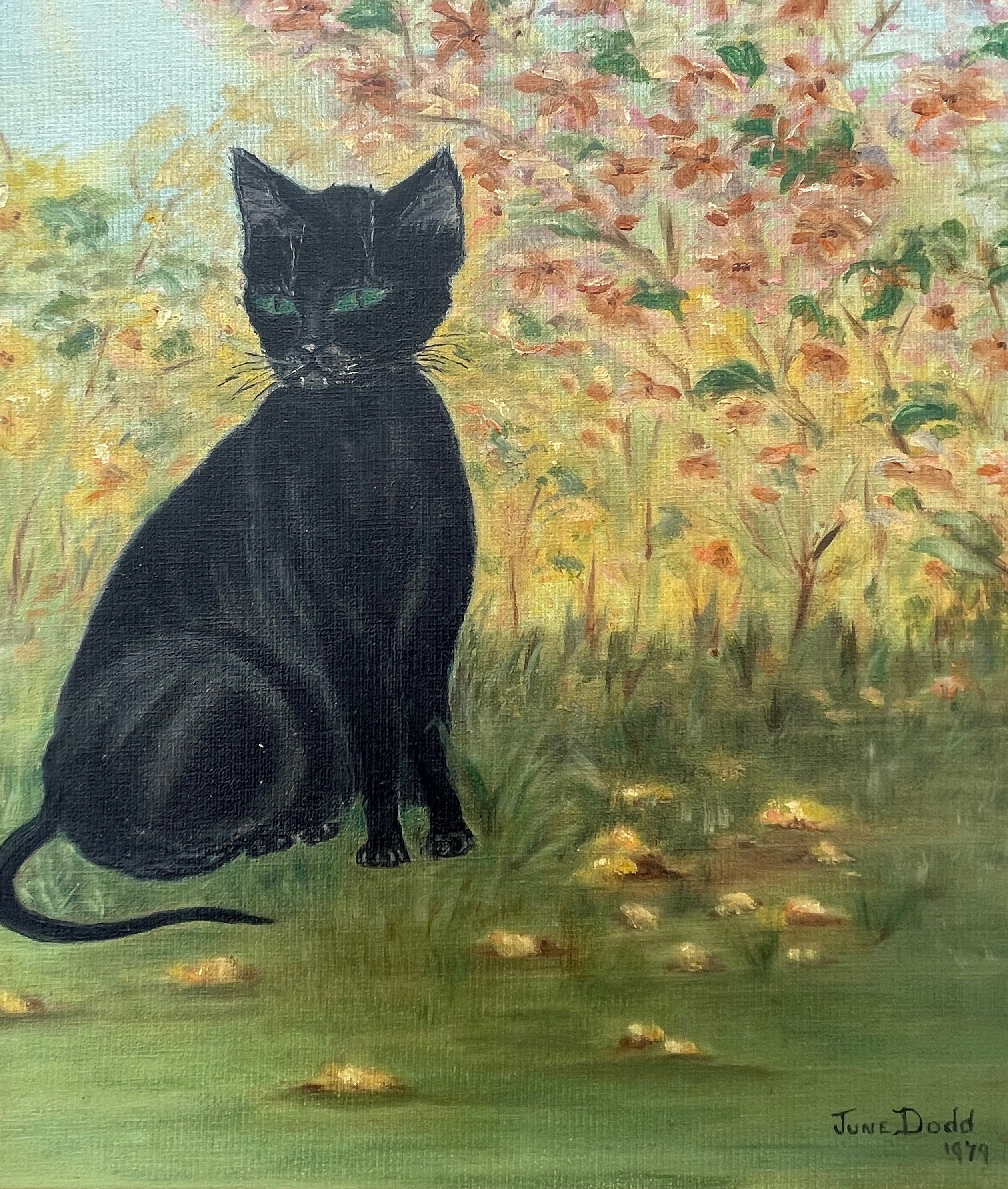 Vampire Cat Painting 1979