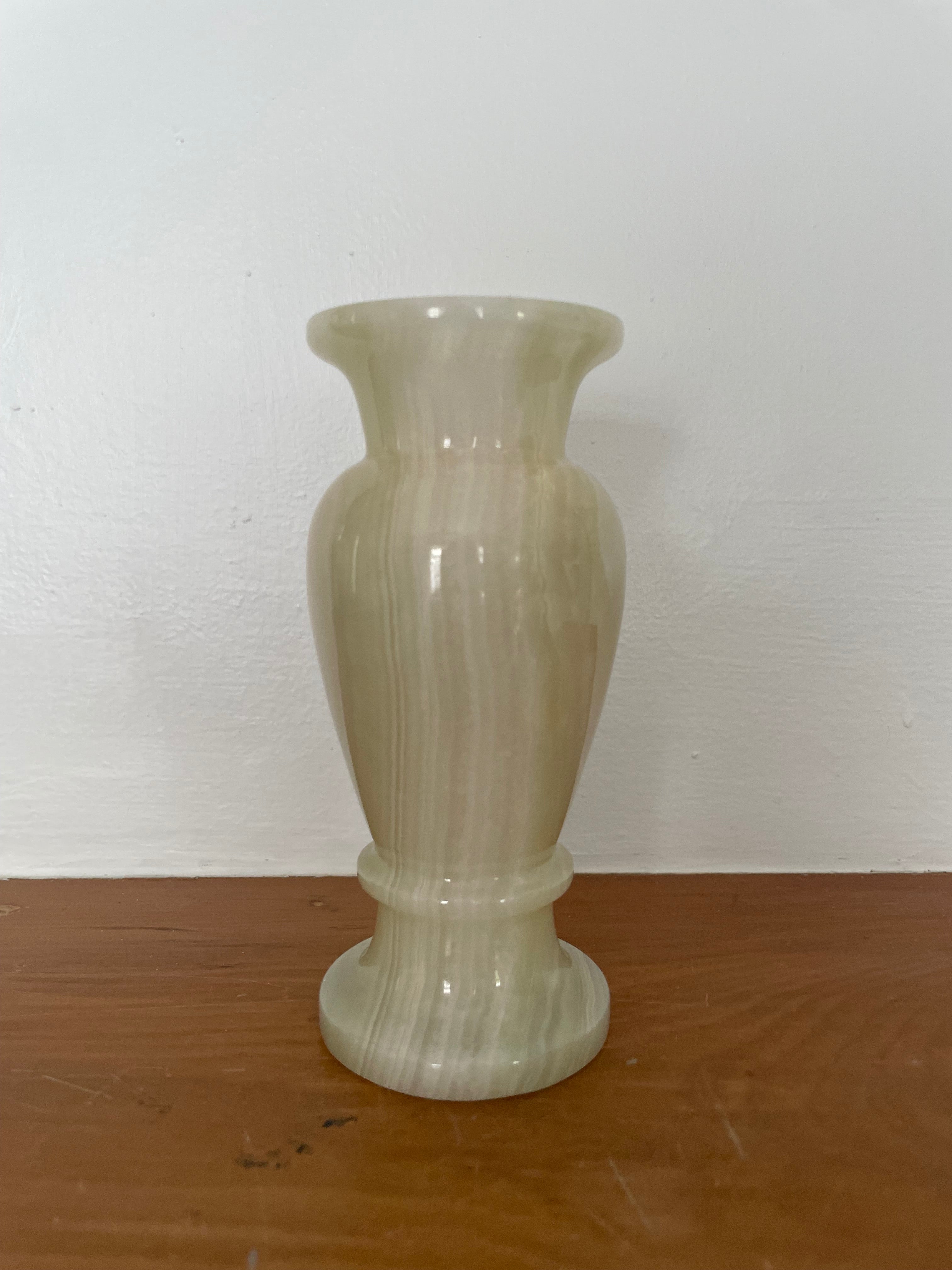 Vintage Agate Bud Vase