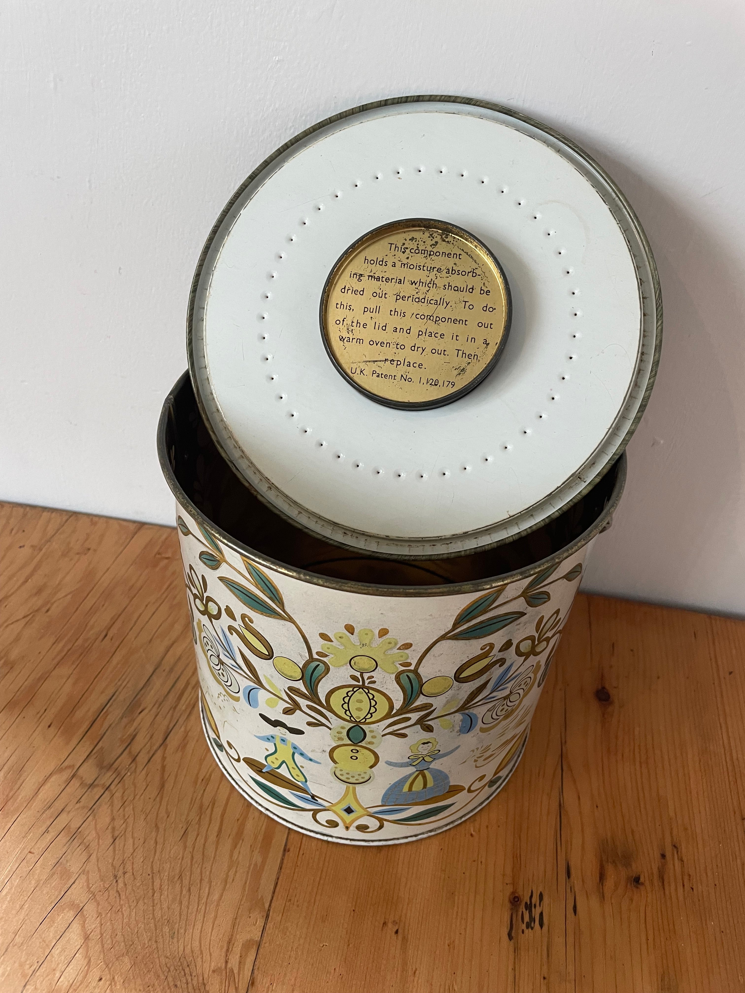 Vintage English Biscuit Tin