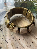 Bone Stripe Bangle