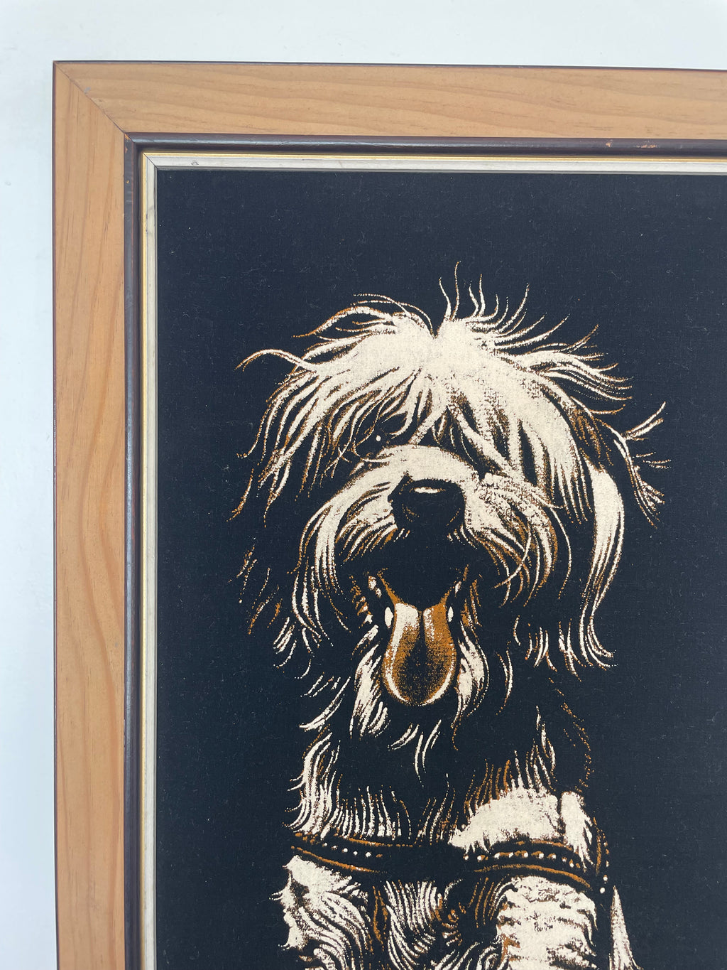 Vintage Velvet Art Picture